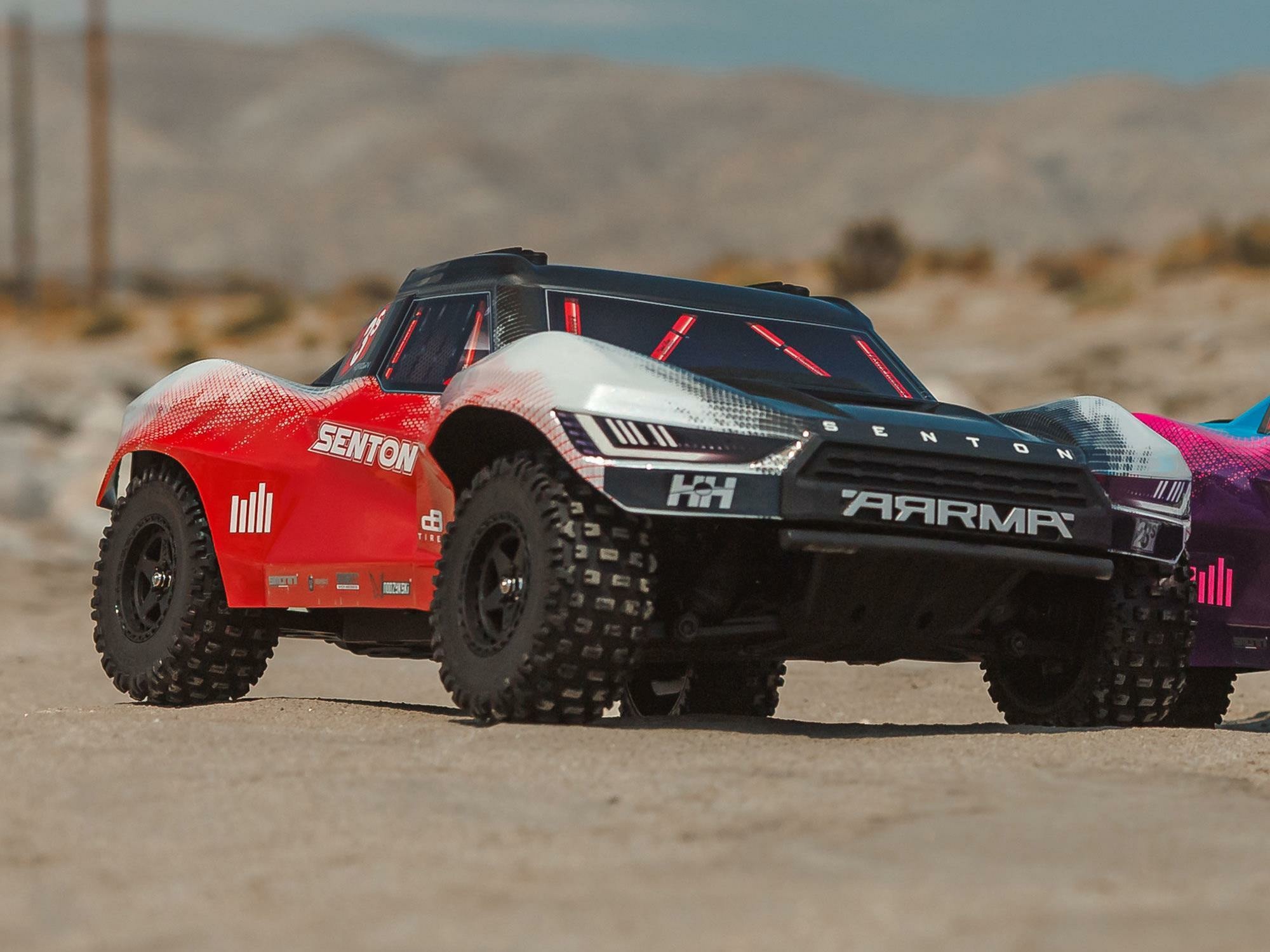 gunmetal and red 1/10 SENTON 223S BLX 4X4 SCT RTR with DSC - Image 19