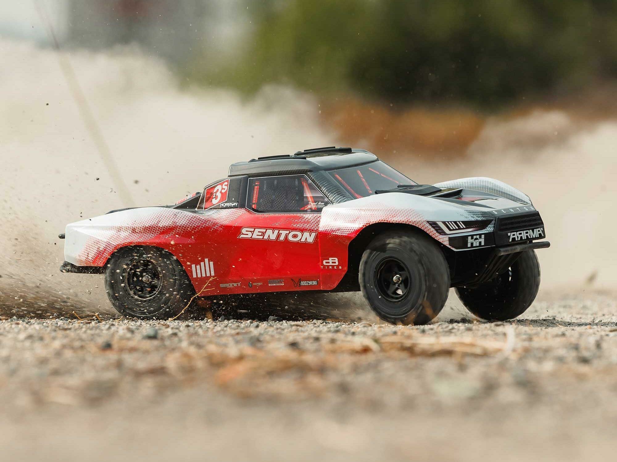 gunmetal and red 1/10 SENTON 223S BLX 4X4 SCT RTR with DSC - Image 20