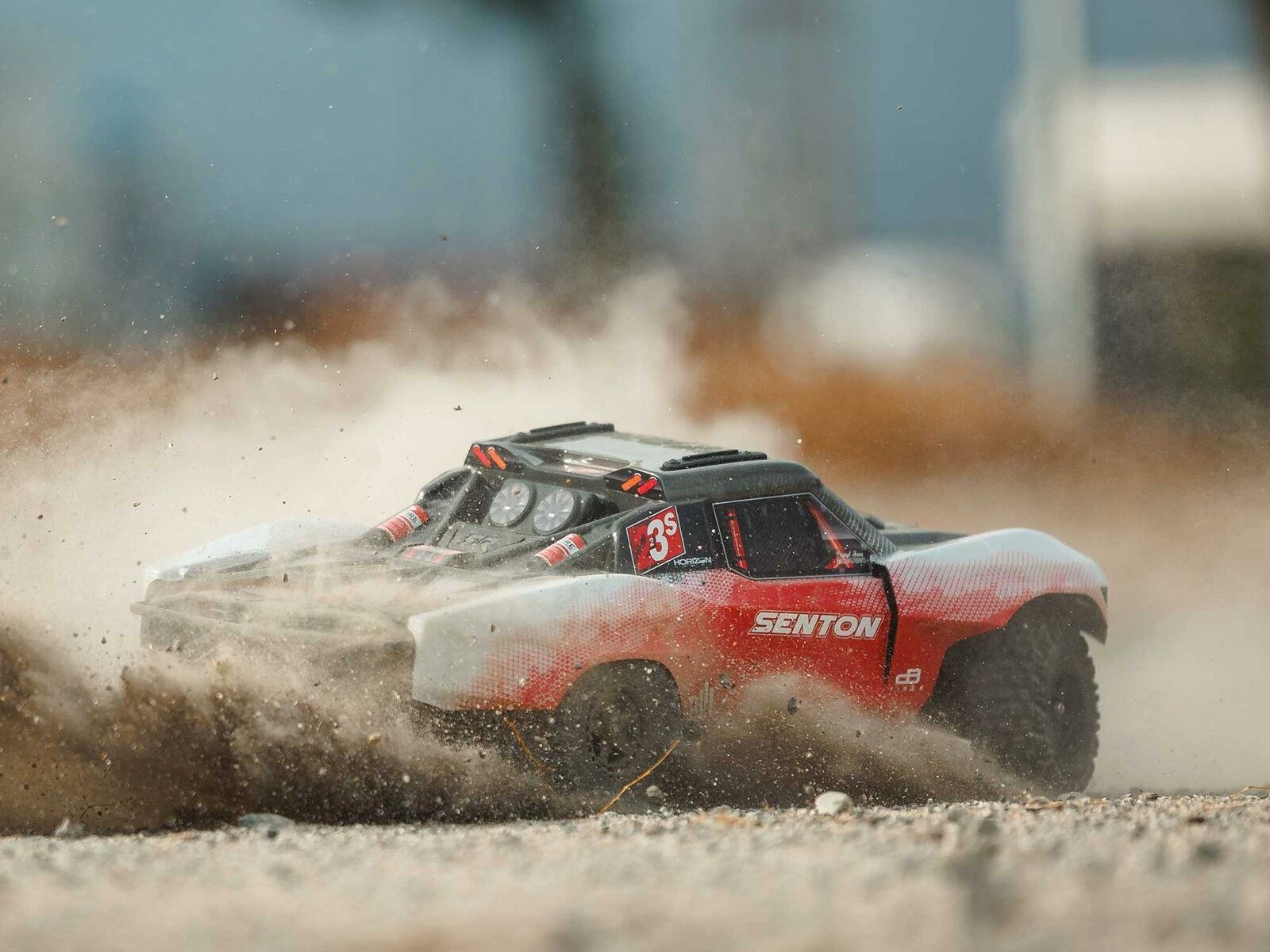 gunmetal and red 1/10 SENTON 223S BLX 4X4 SCT RTR with DSC - Image 24