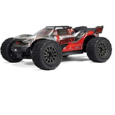 red 1/10 VORTEKS 223S BLX 4X4 Stadium Truck RTR with DSC