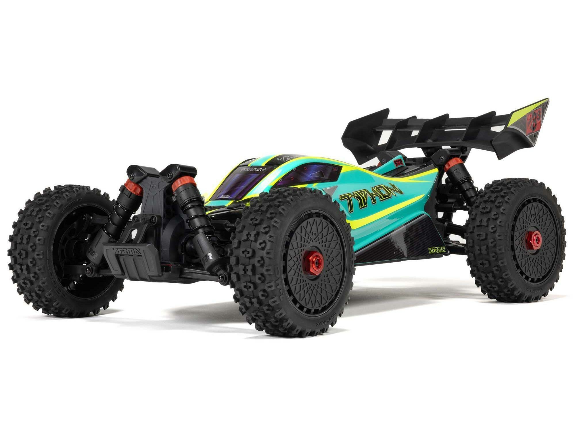 green 1/8 TYPHON 223S BLX 4X4 Buggy RTR with DSC