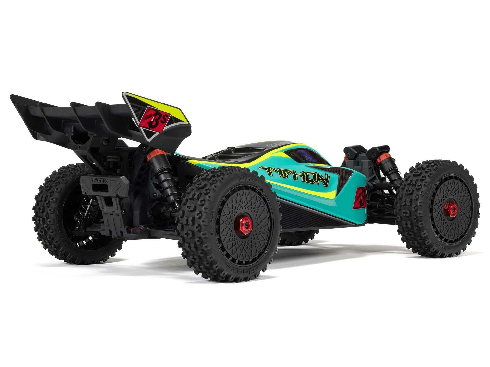 green 1/8 TYPHON 223S BLX 4X4 Buggy RTR with DSC - Image 2