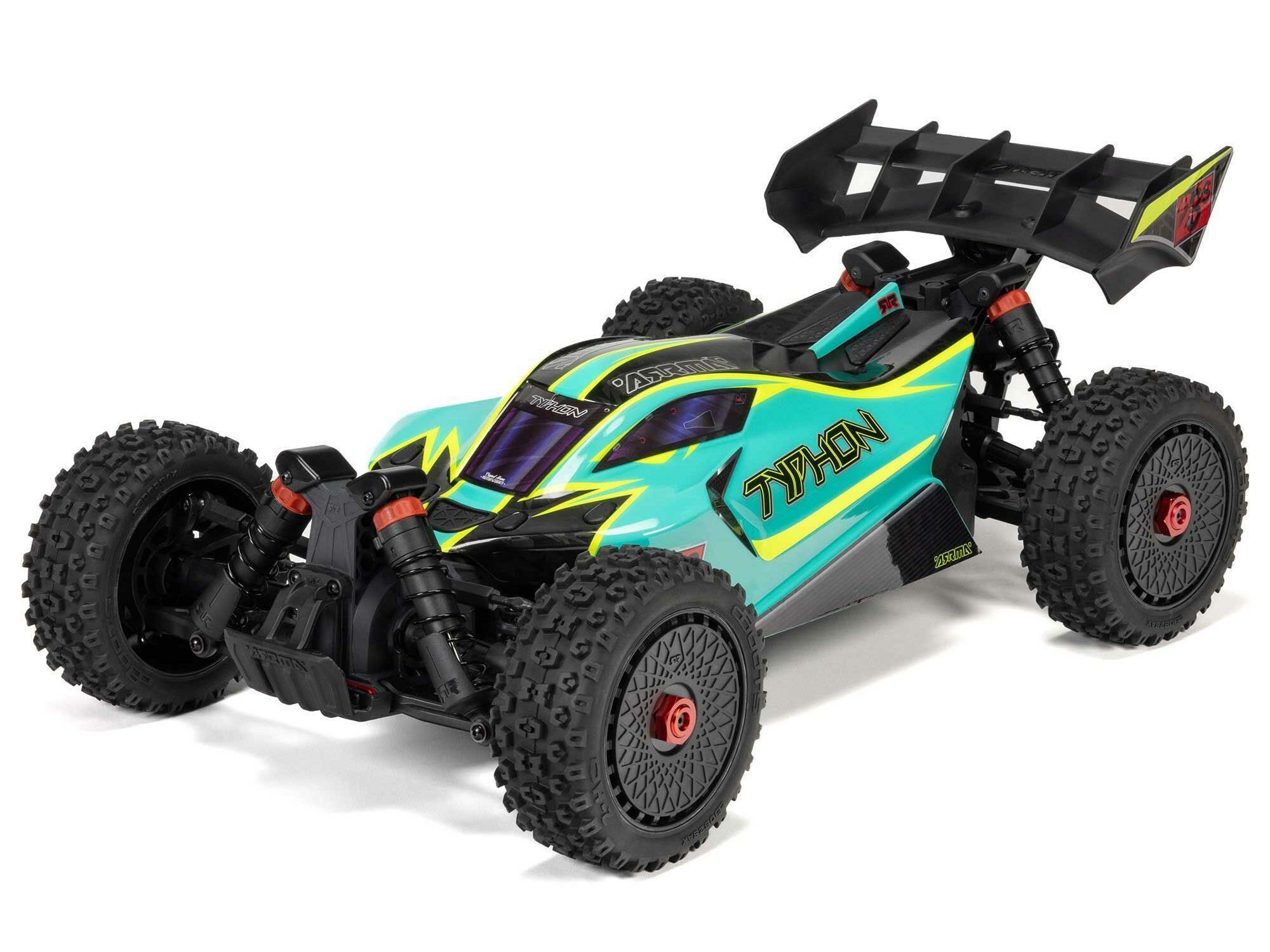 green 1/8 TYPHON 223S BLX 4X4 Buggy RTR with DSC - Image 3