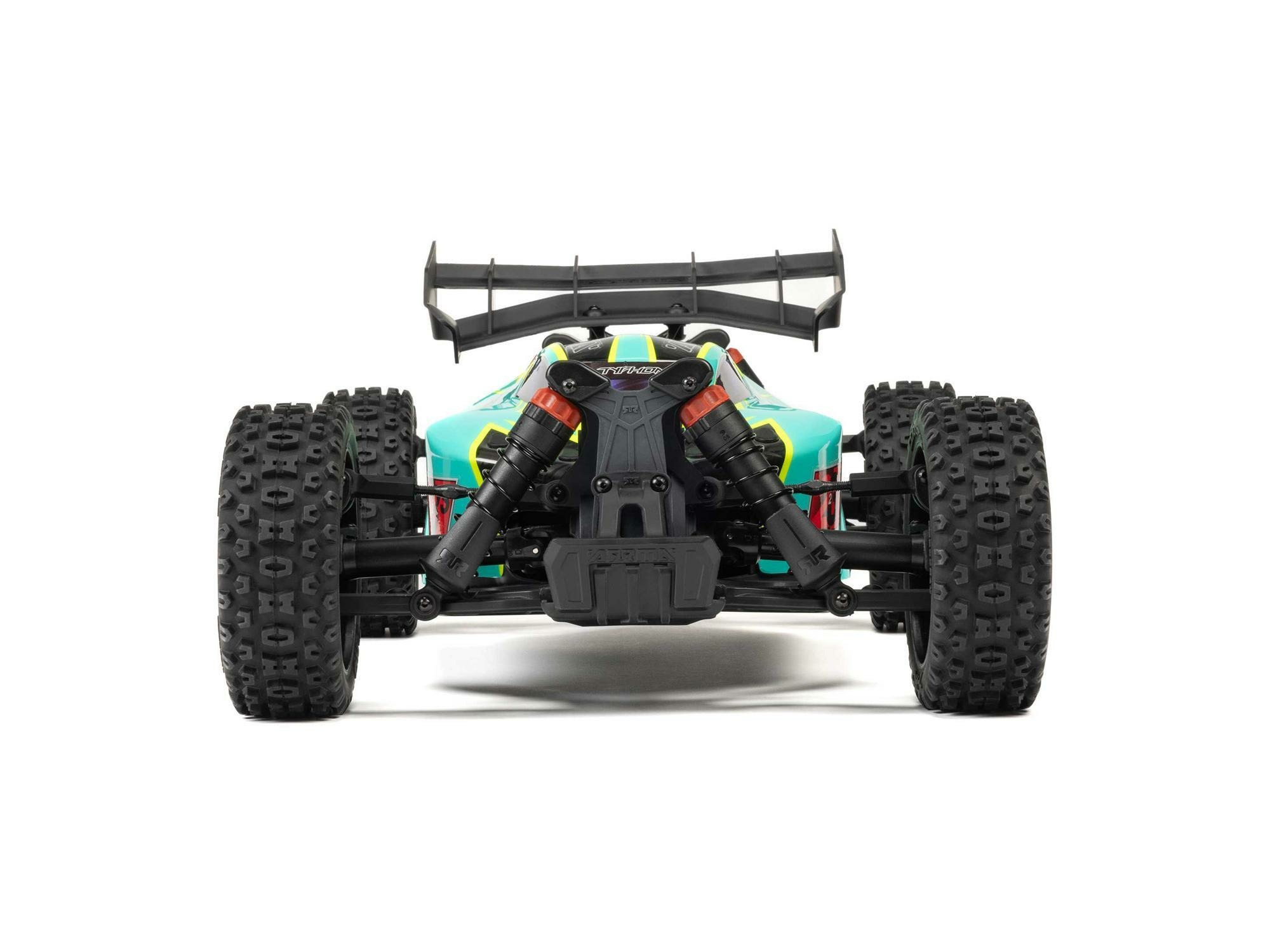 green 1/8 TYPHON 223S BLX 4X4 Buggy RTR with DSC - Image 4