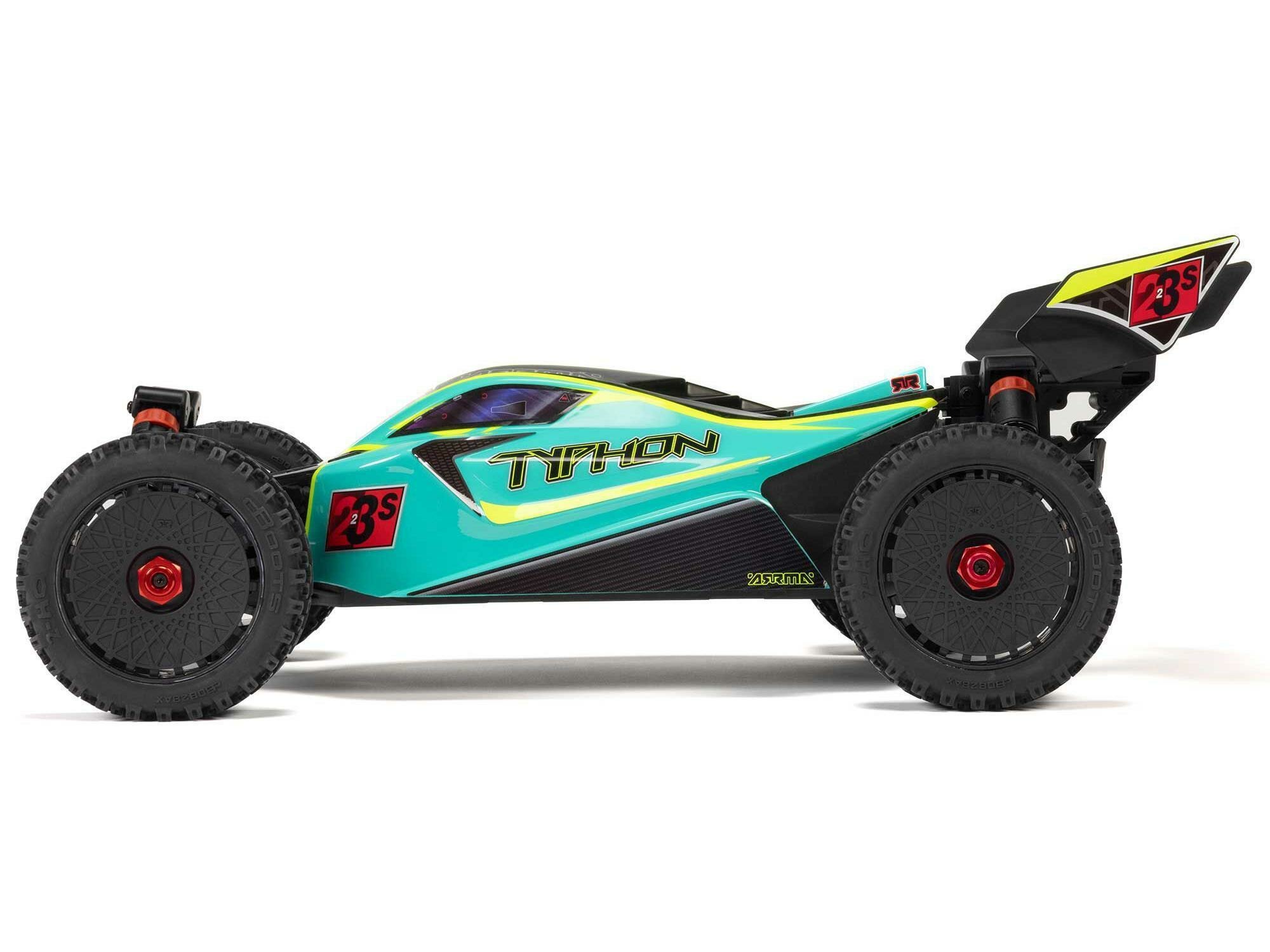 green 1/8 TYPHON 223S BLX 4X4 Buggy RTR with DSC - Image 5