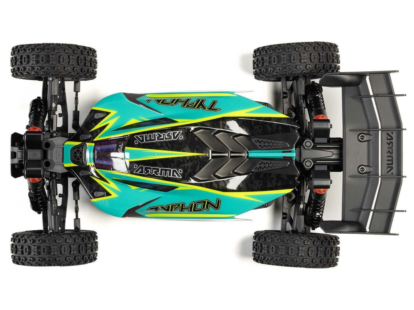 green 1/8 TYPHON 223S BLX 4X4 Buggy RTR with DSC - Image 7