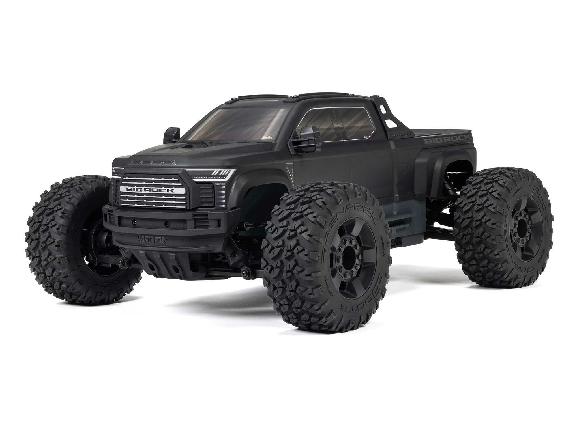 black 1/10 BIG ROCK 223S DSC 4X4 RTR Monster Truck