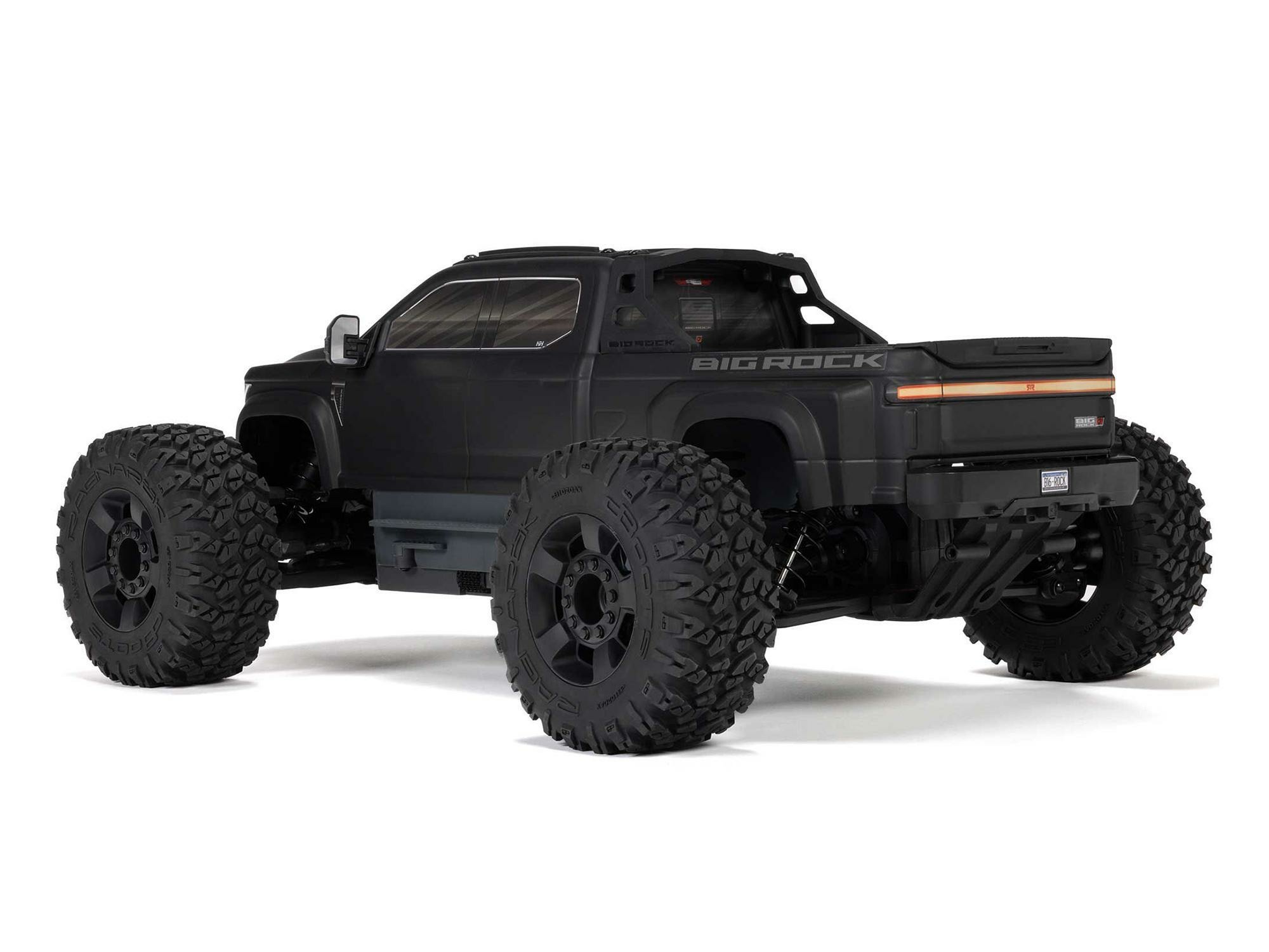black 1/10 BIG ROCK 223S DSC 4X4 RTR Monster Truck - Image 2
