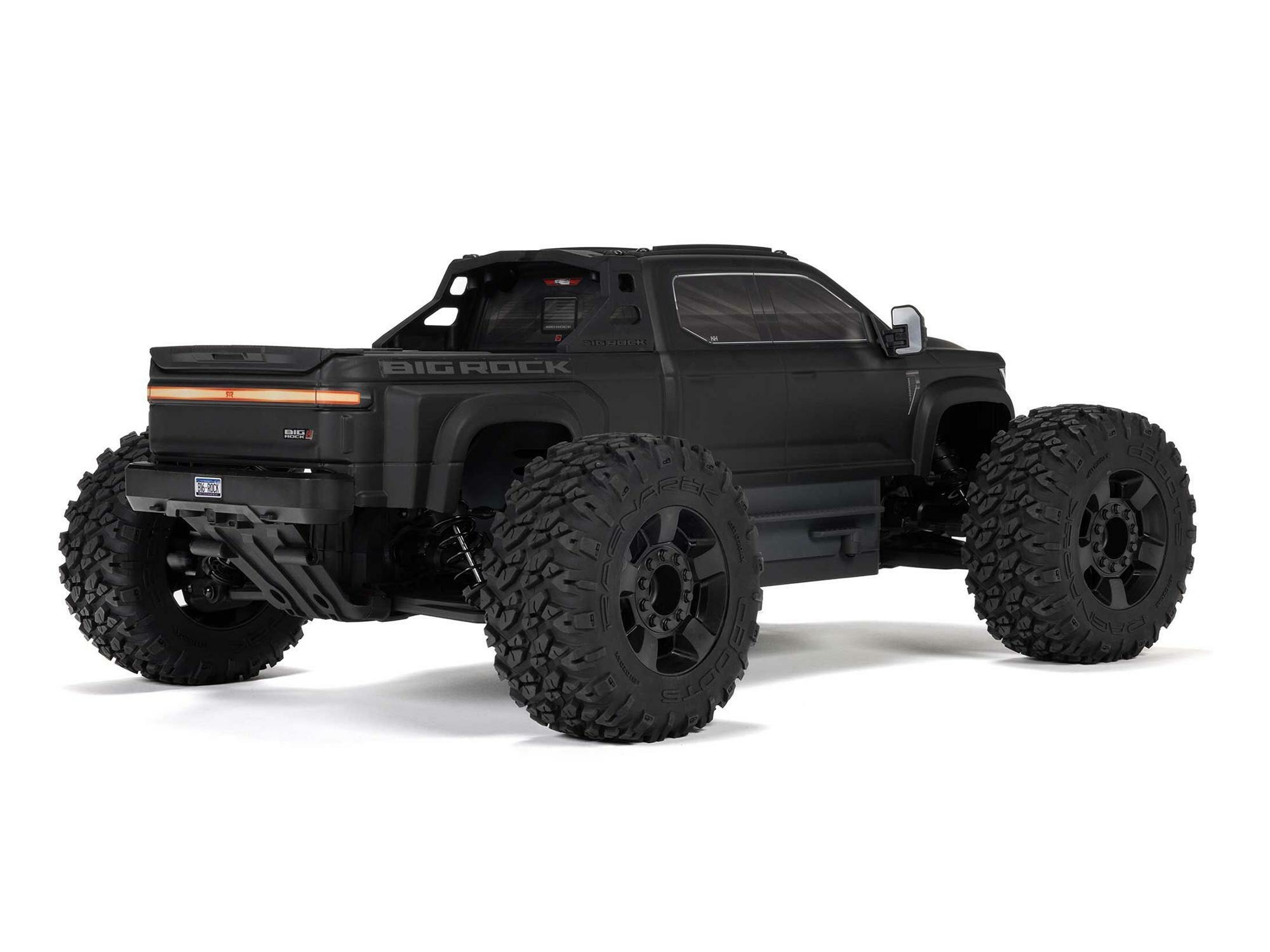 black 1/10 BIG ROCK 223S DSC 4X4 RTR Monster Truck - Image 4