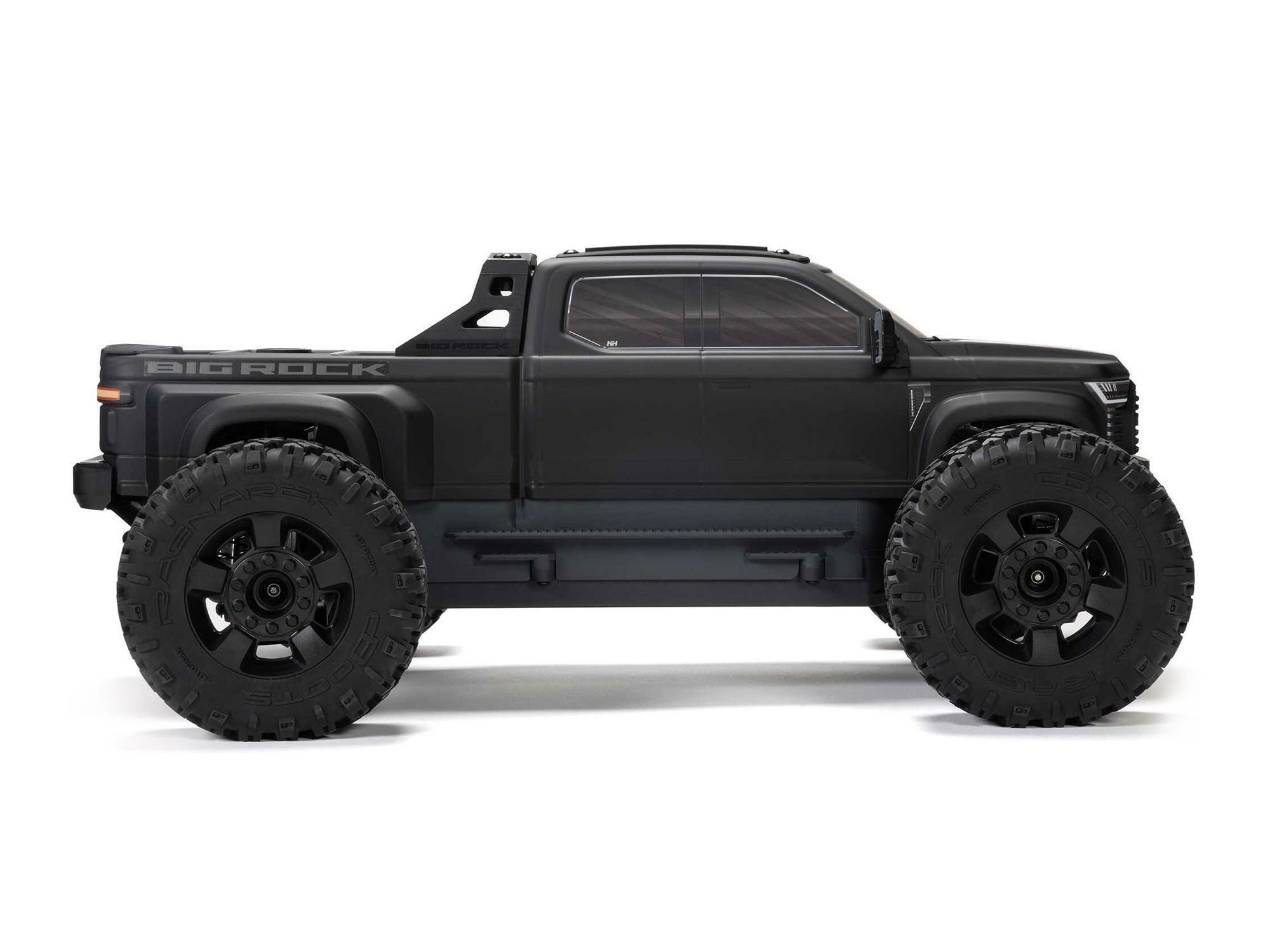 black 1/10 BIG ROCK 223S DSC 4X4 RTR Monster Truck - Image 6