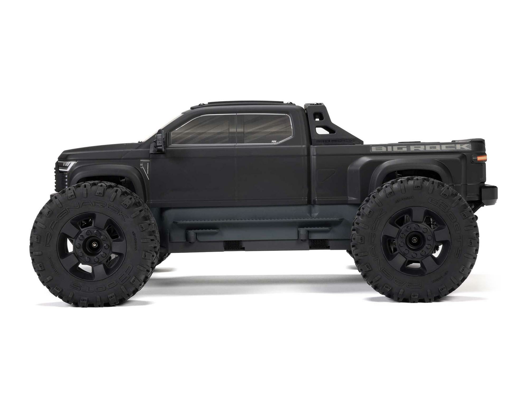 black 1/10 BIG ROCK 223S DSC 4X4 RTR Monster Truck - Image 8