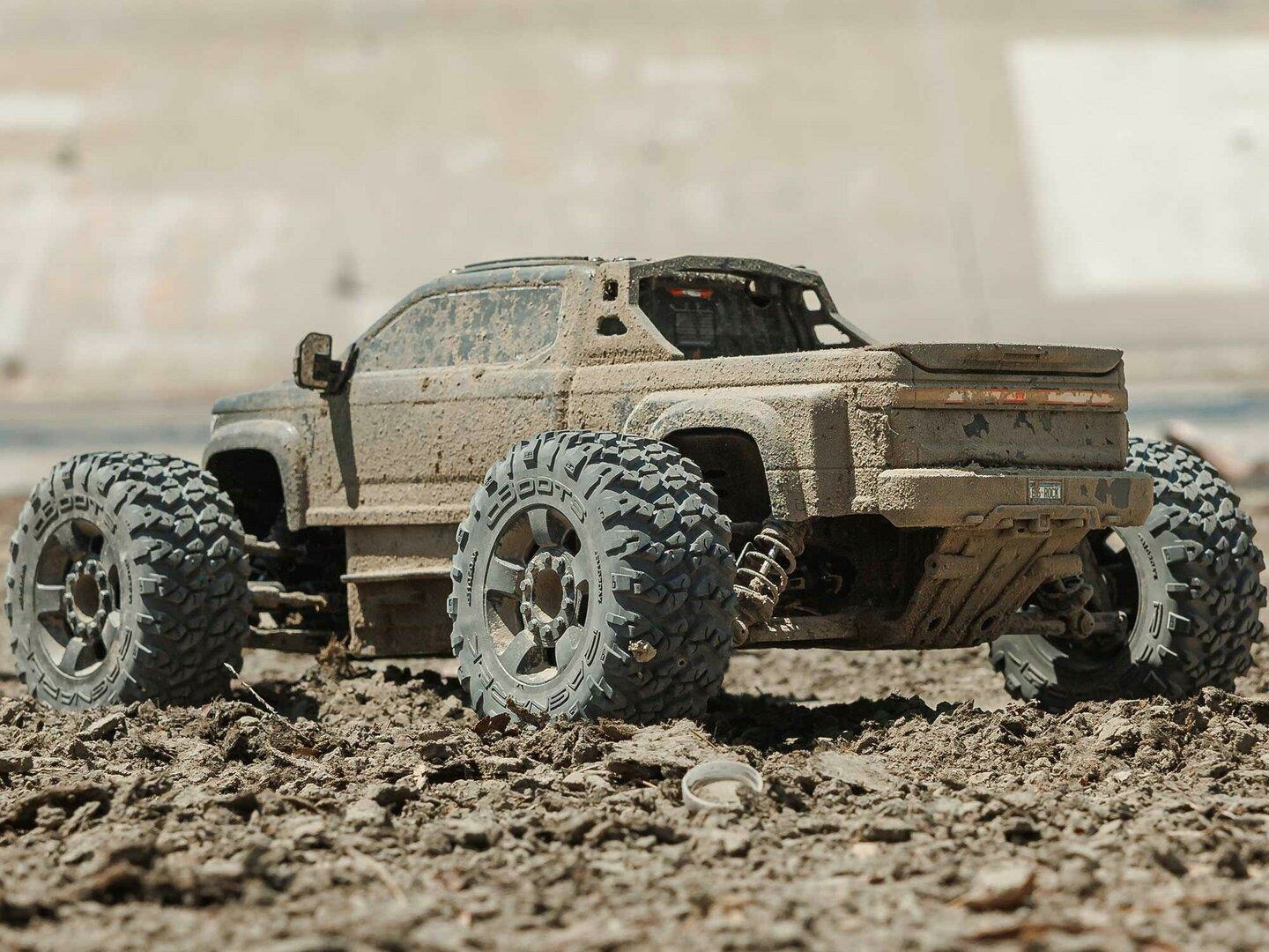black 1/10 BIG ROCK 223S DSC 4X4 RTR Monster Truck - Image 21