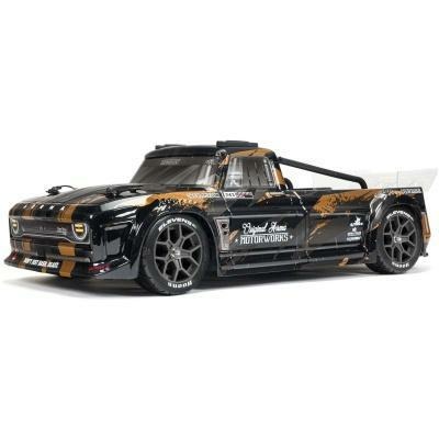 black and gold 1/8 INFRACTION 3S 4X4 BLX Resto-Mod Truck RTR