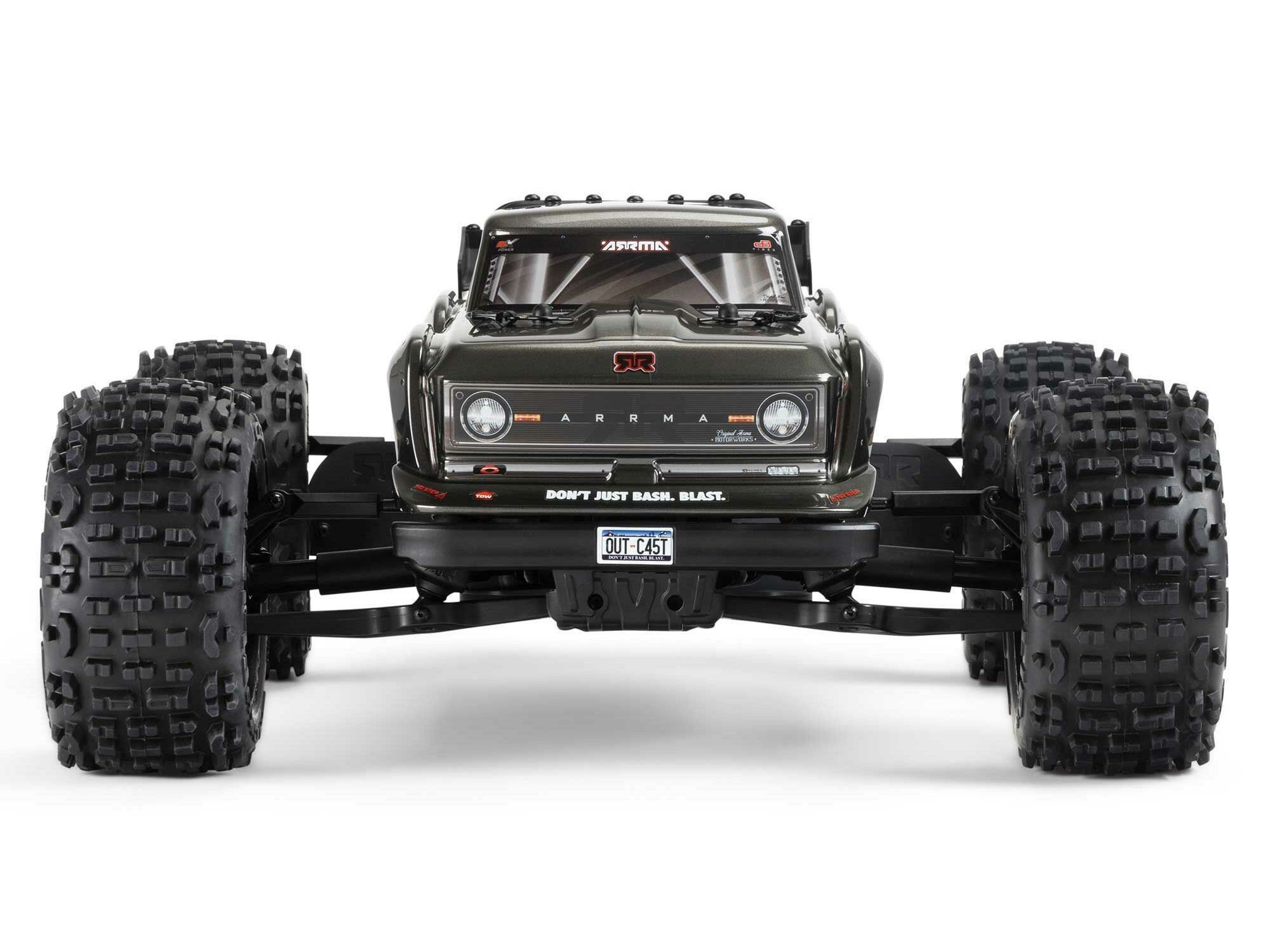 gun metal 1/10 OUTCAST 4S 4X4 BLX Stunt MT (with Centre Diff) - Image 2