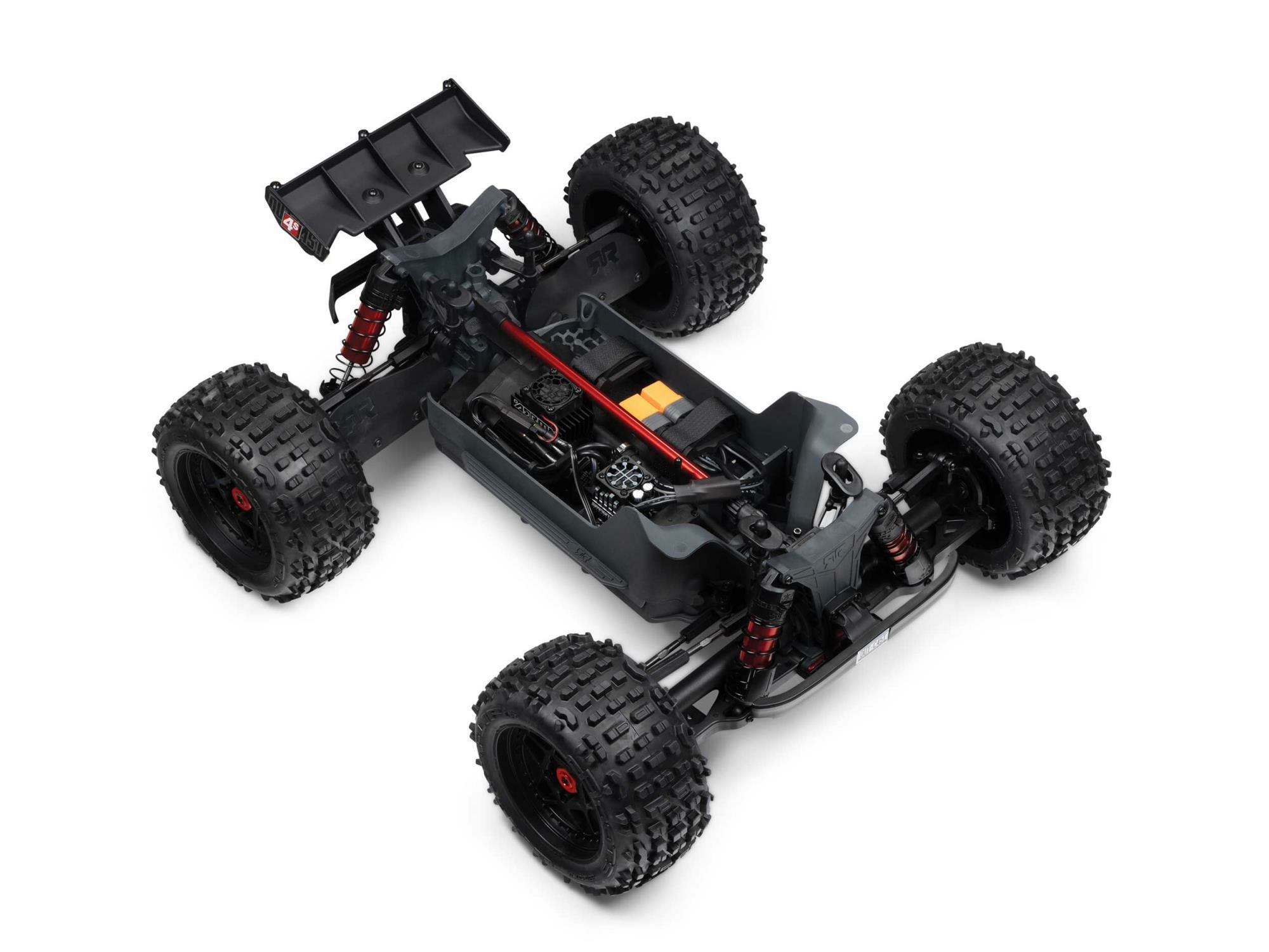 gun metal 1/10 OUTCAST 4S 4X4 BLX Stunt MT (with Centre Diff) - Image 7