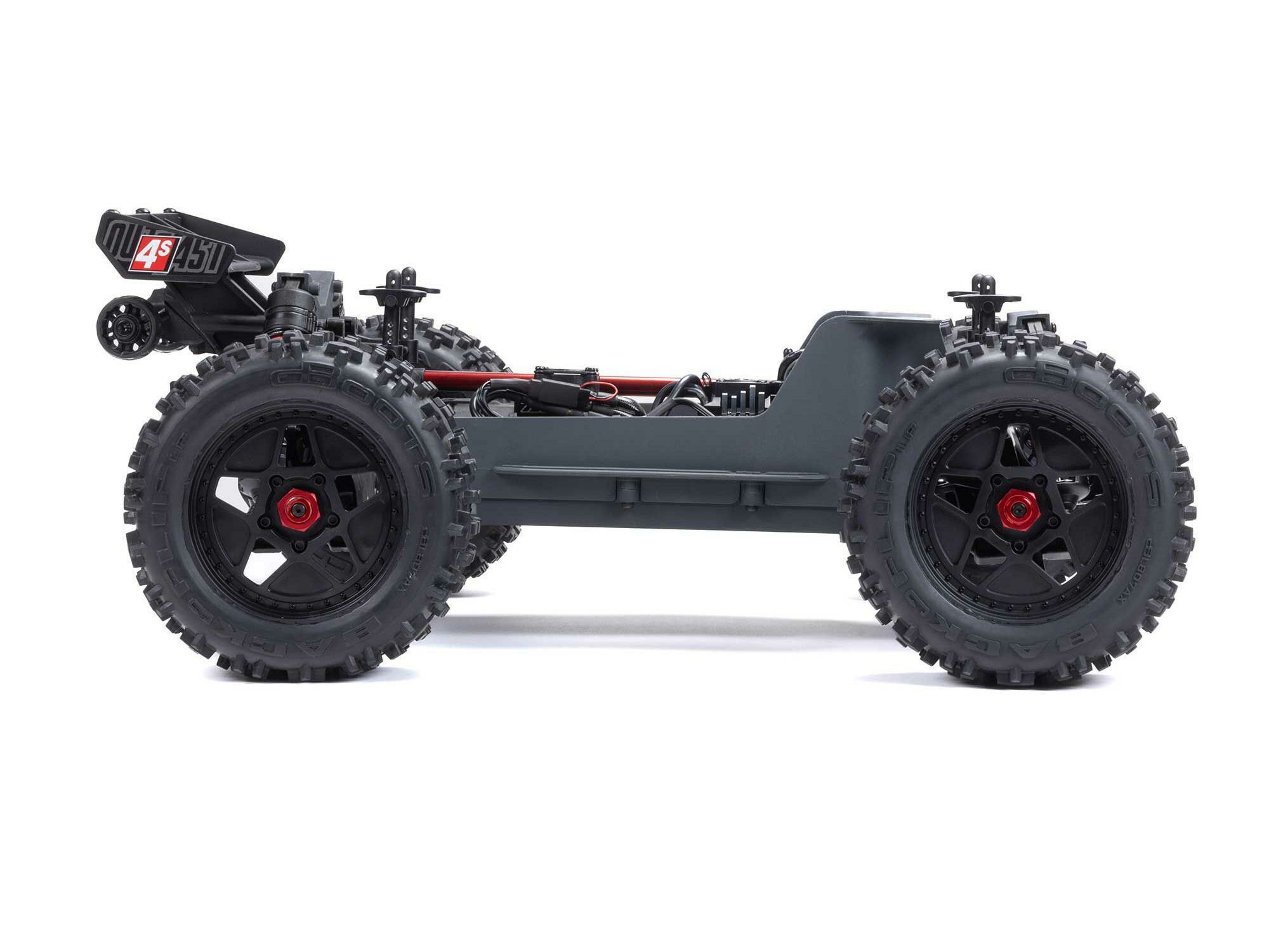 gun metal 1/10 OUTCAST 4S 4X4 BLX Stunt MT (with Centre Diff) - Image 8