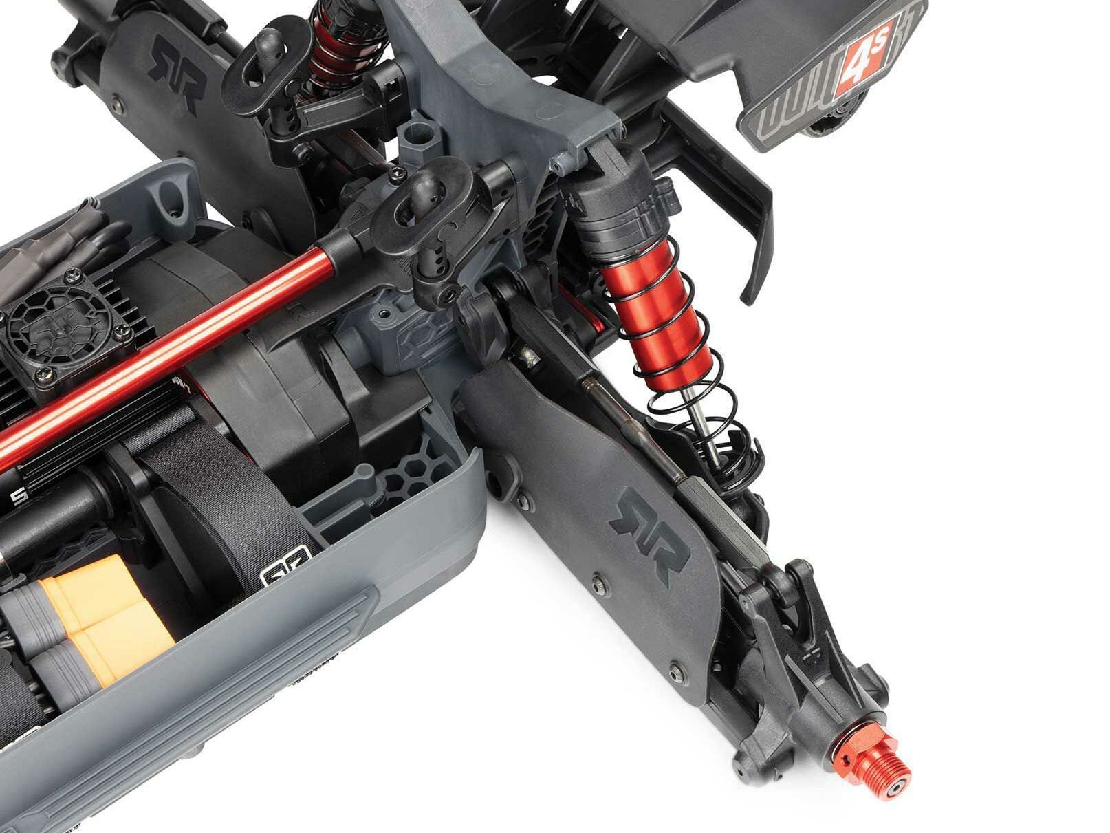 gun metal 1/10 OUTCAST 4S 4X4 BLX Stunt MT (with Centre Diff) - Image 10