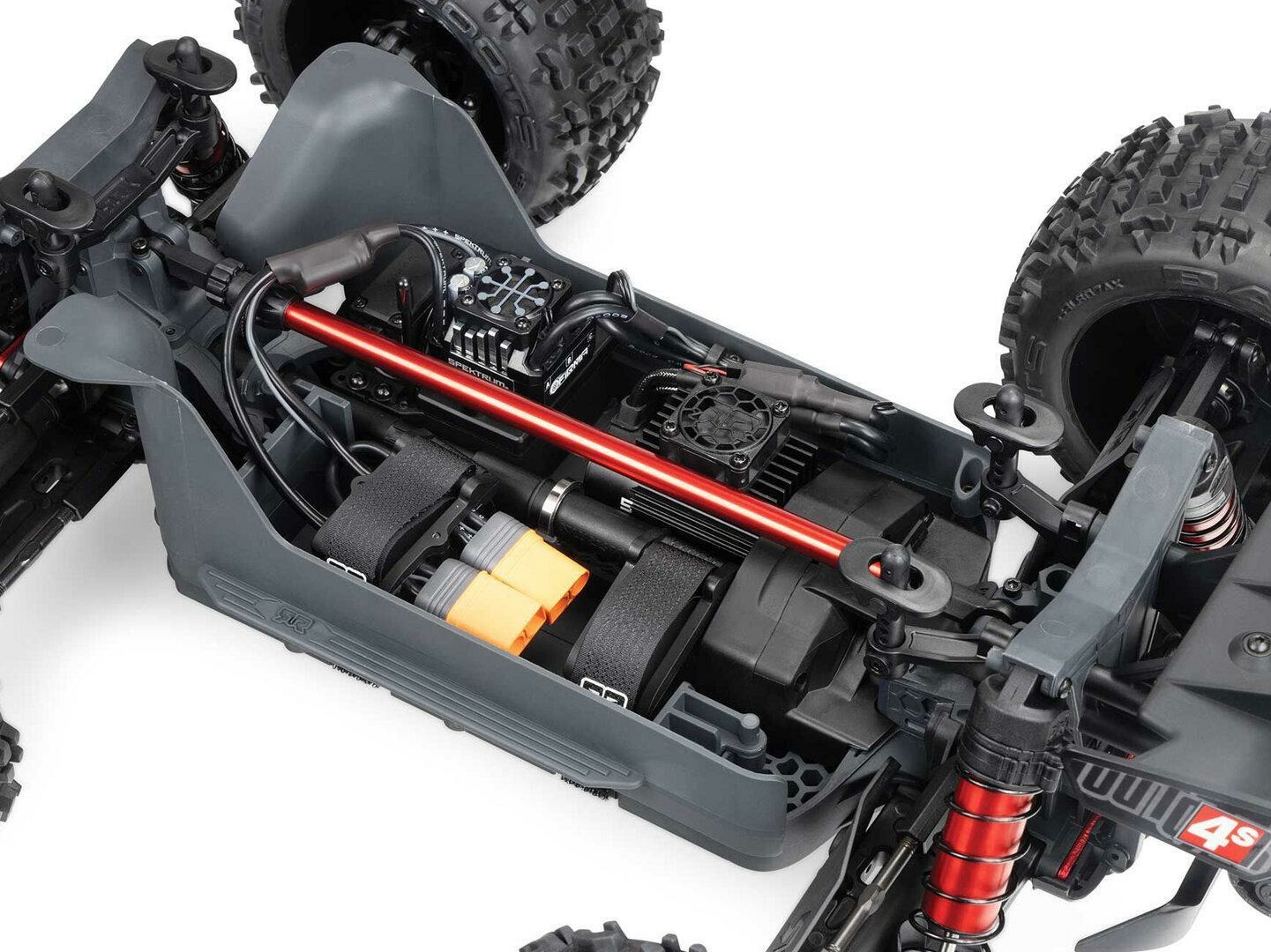 gun metal 1/10 OUTCAST 4S 4X4 BLX Stunt MT (with Centre Diff) - Image 11