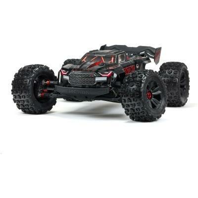 black 1/5 KRATON 4x4 8S BLX EXB Brushless Monster Truck RTR