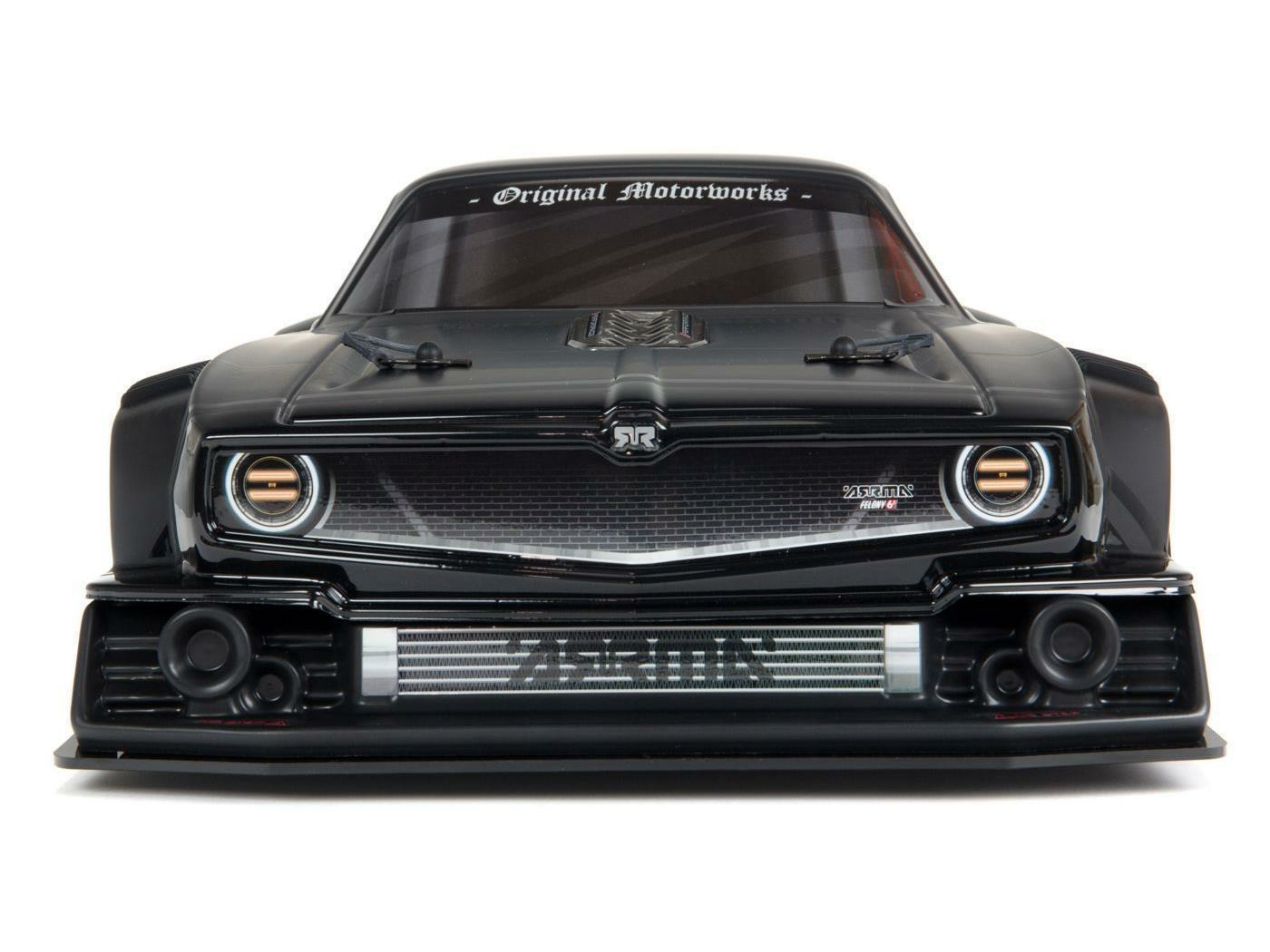 BLACK 1/7 FELONY 6S 4X4 BLX Resto-Mod Muscle Car RTR - Image 4