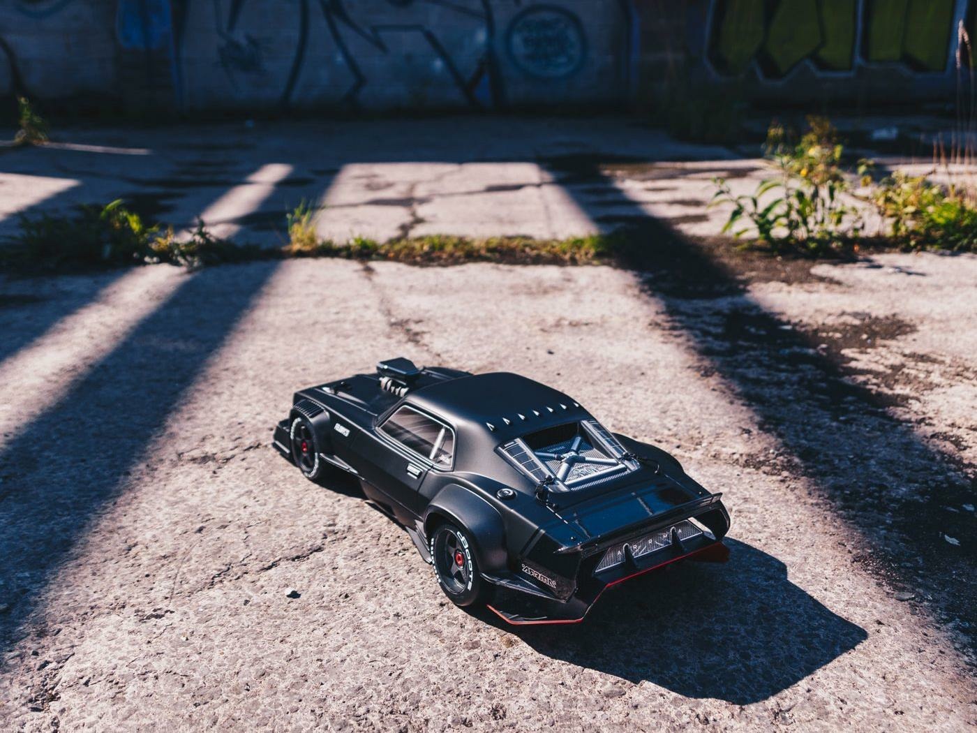 BLACK 1/7 FELONY 6S 4X4 BLX Resto-Mod Muscle Car RTR - Image 20
