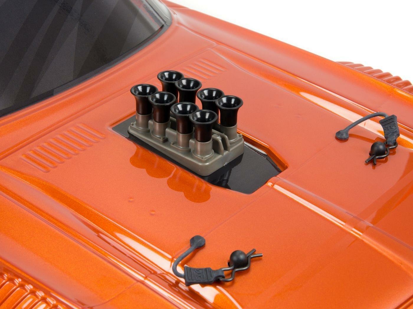 orange 1/7 FELONY 6S 4X4 BLX Resto-Mod Muscle Car RTR - Image 3