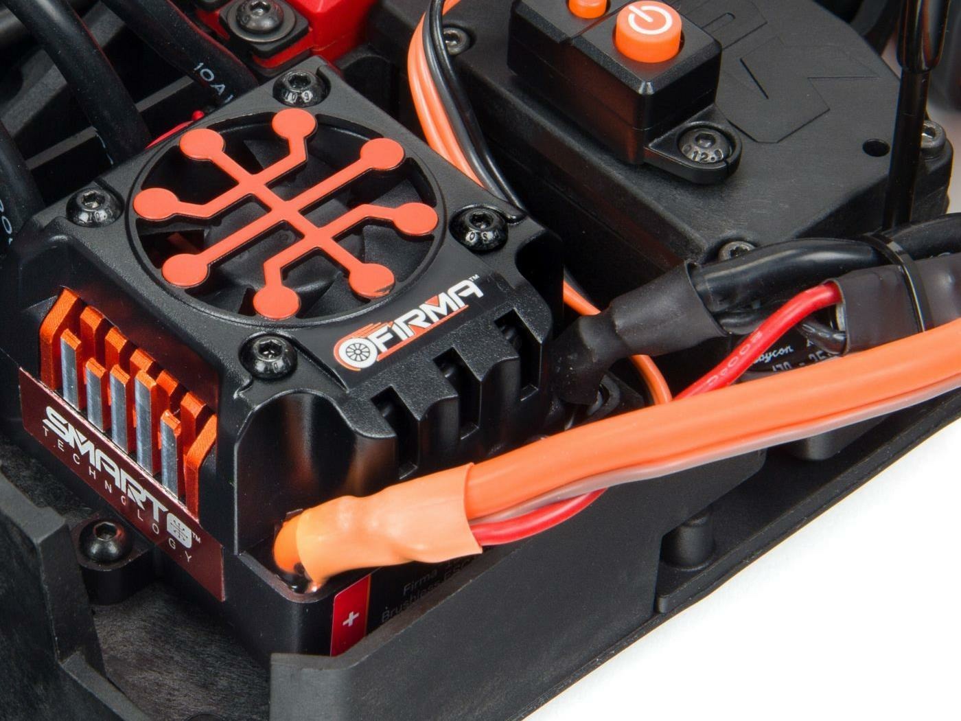 orange 1/7 FELONY 6S 4X4 BLX Resto-Mod Muscle Car RTR - Image 15