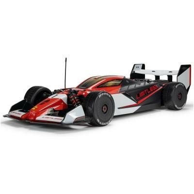 black and red 1/7 LIMITLESS 120 8S AVC 4X4 RTR Street Speed