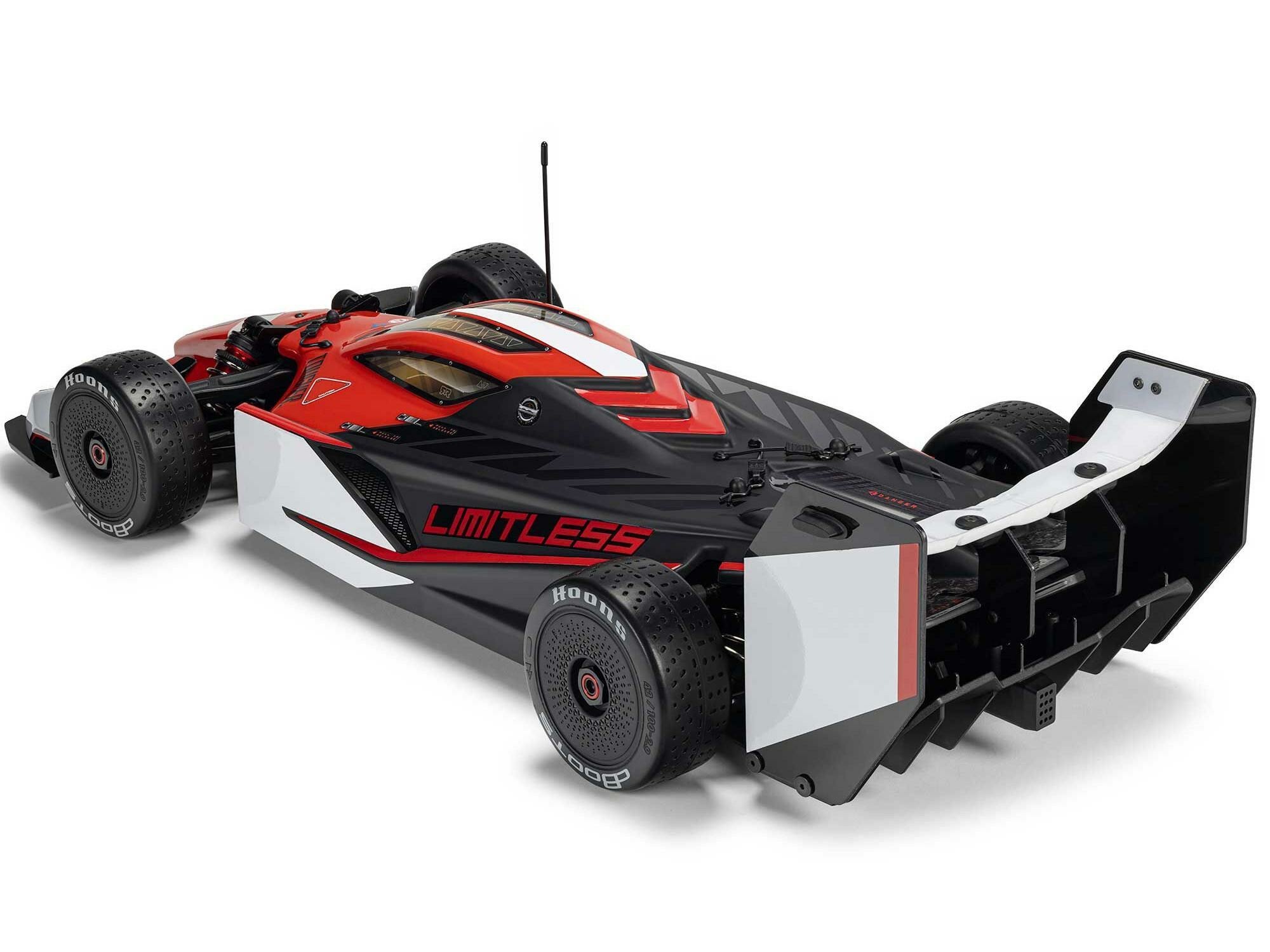 black and red 1/7 LIMITLESS 120 8S AVC 4X4 RTR Street Speed - Image 2