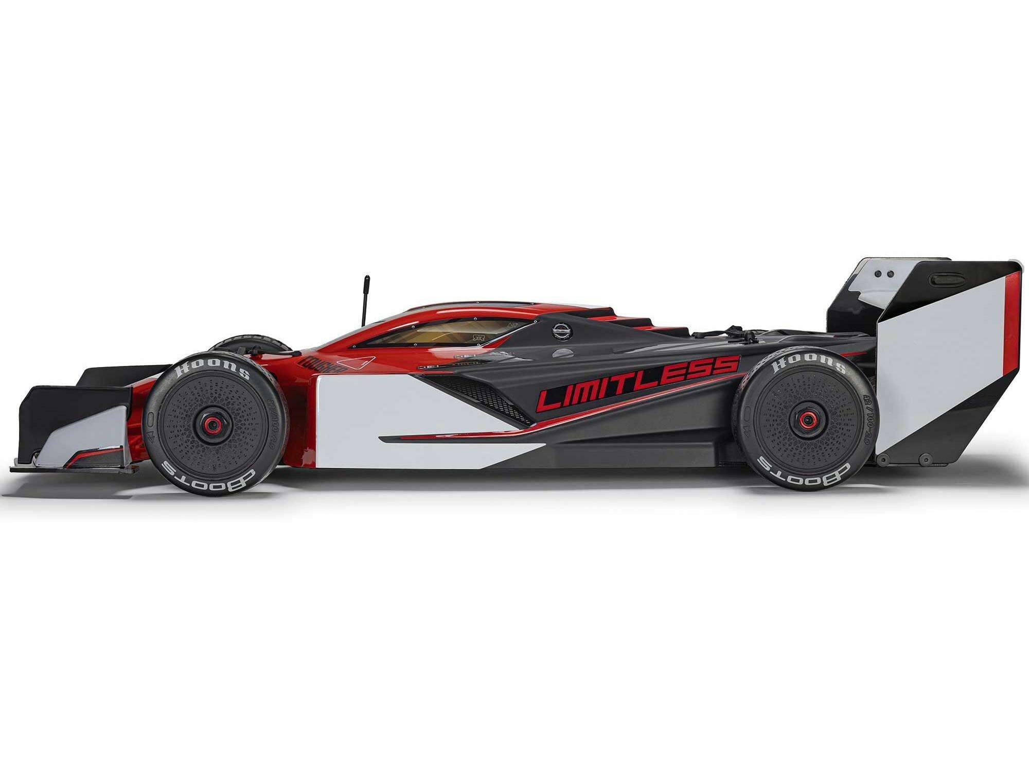 black and red 1/7 LIMITLESS 120 8S AVC 4X4 RTR Street Speed - Image 5