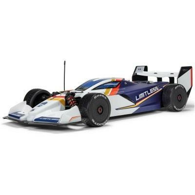 white and red 1/7 LIMITLESS 120 8S AVC 4X4 RTR Street Speed