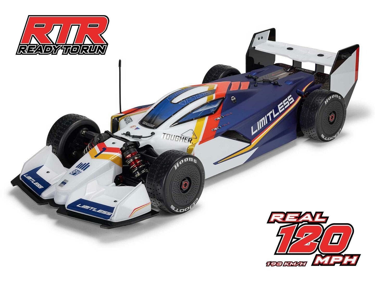 white and red 1/7 LIMITLESS 120 8S AVC 4X4 RTR Street Speed - Image 7