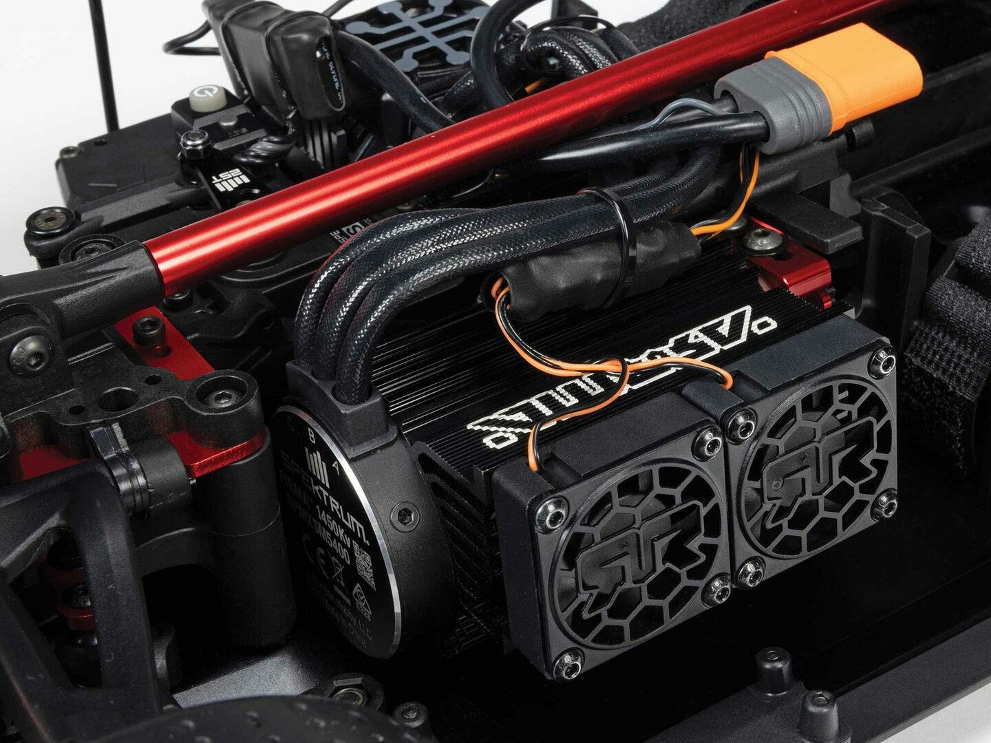 white and red 1/7 LIMITLESS 120 8S AVC 4X4 RTR Street Speed - Image 17