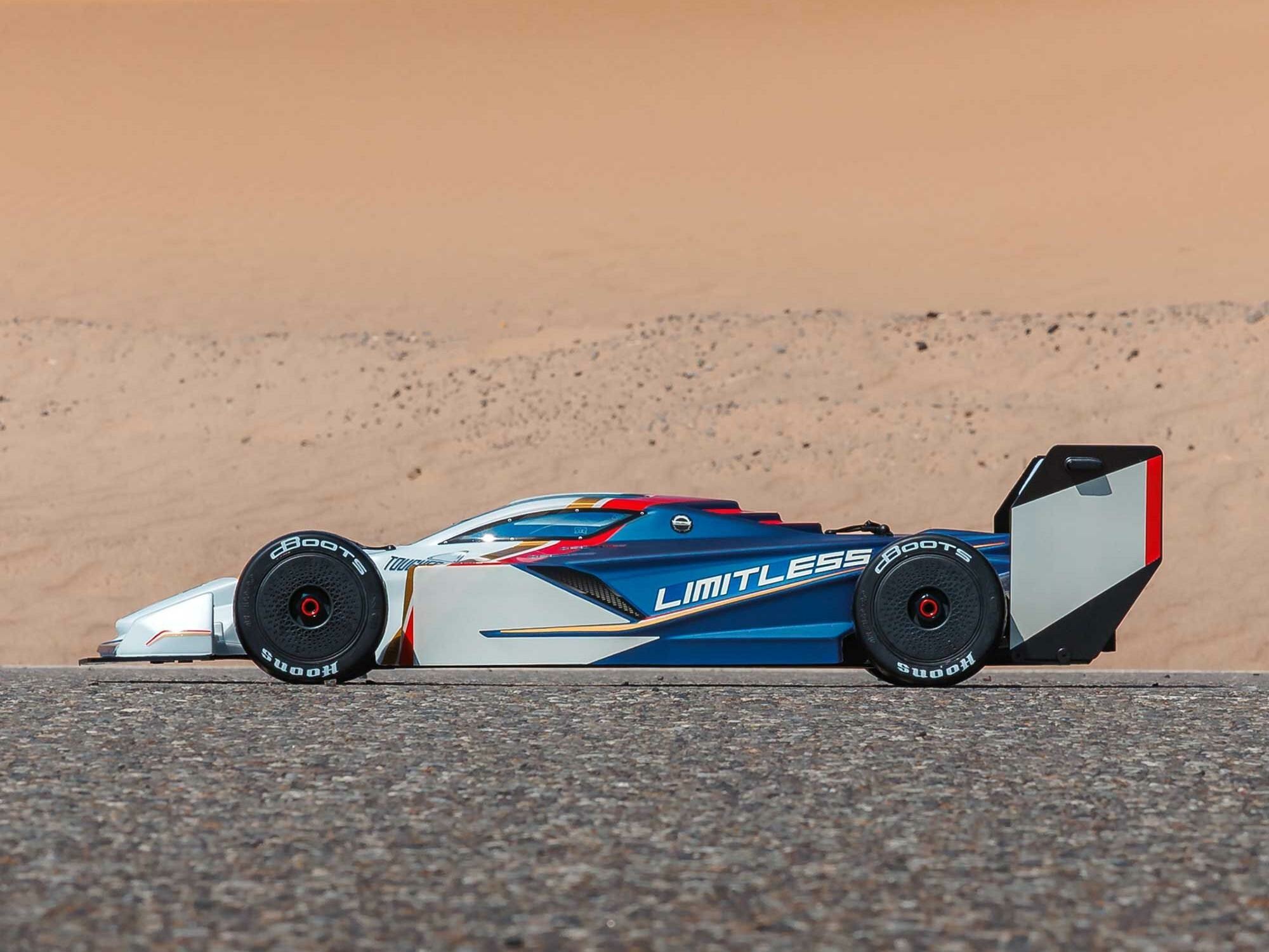 white and red 1/7 LIMITLESS 120 8S AVC 4X4 RTR Street Speed - Image 19
