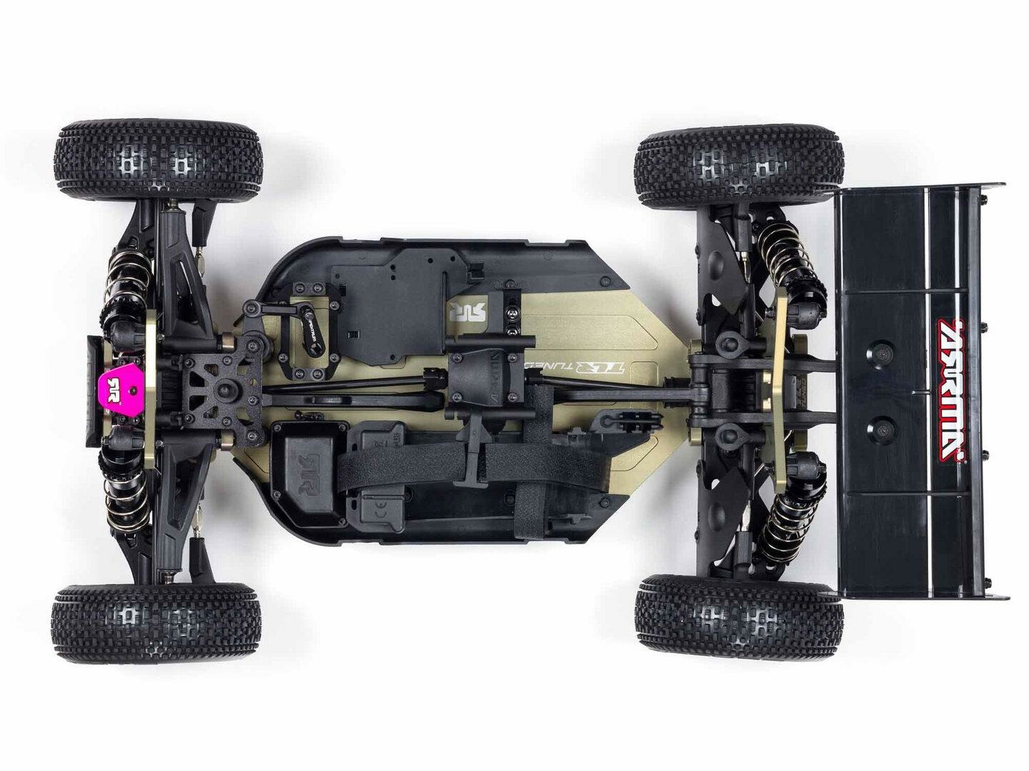 pink and purple 1/8 TLR TUNED TYPHON Race Ready Roller - Image 5