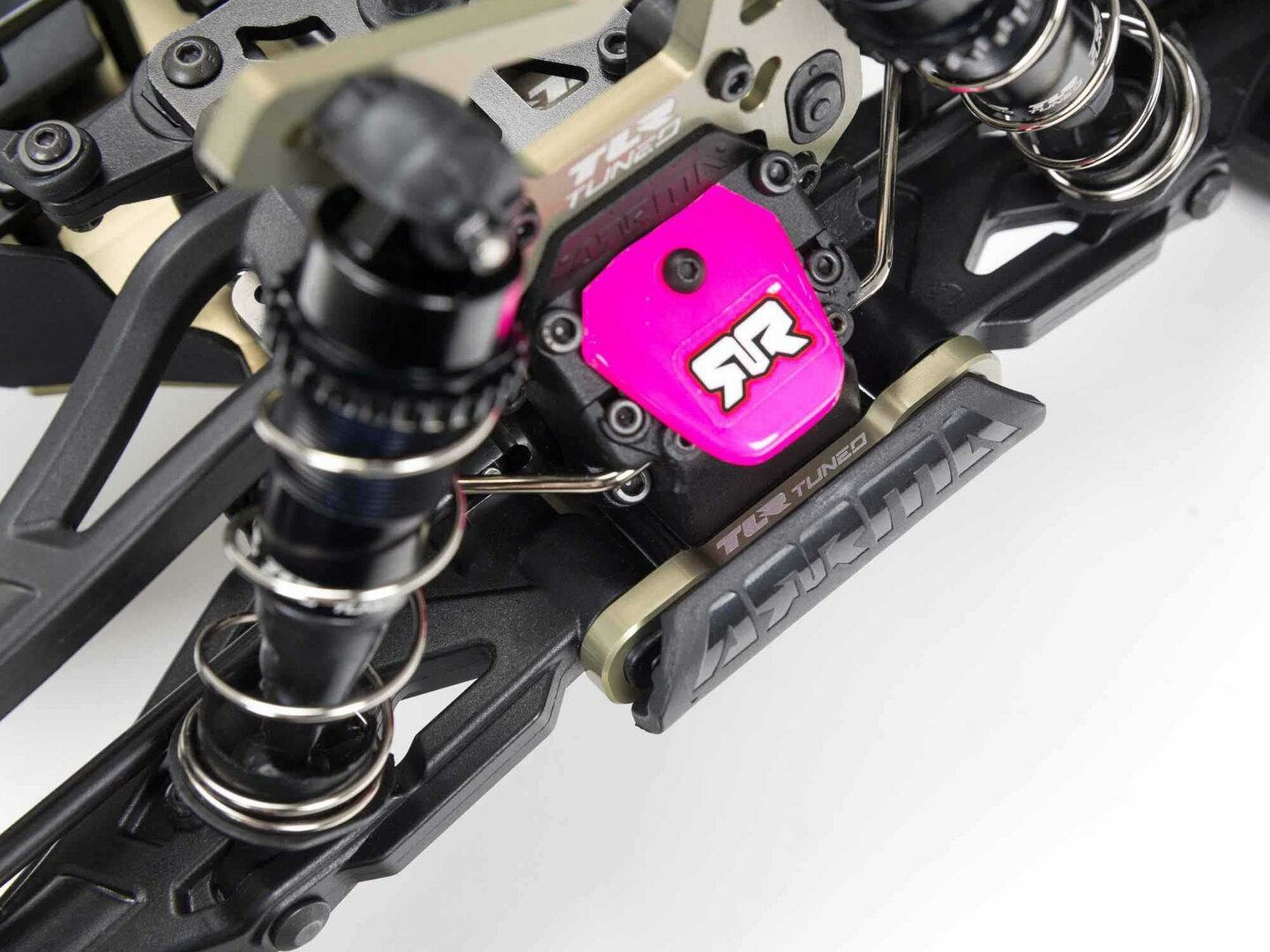 pink and purple 1/8 TLR TUNED TYPHON Race Ready Roller - Image 8