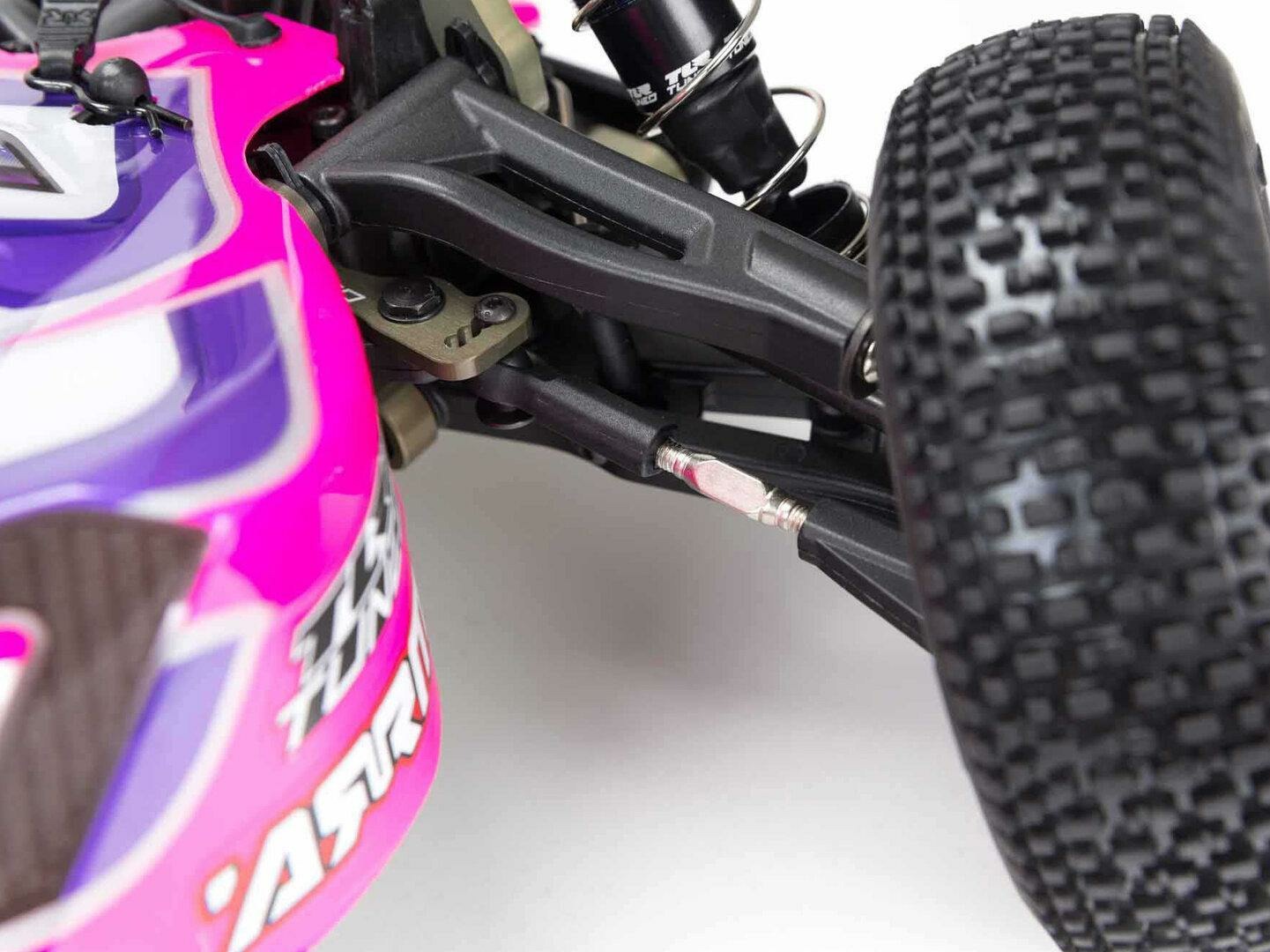 pink and purple 1/8 TLR TUNED TYPHON Race Ready Roller - Image 14