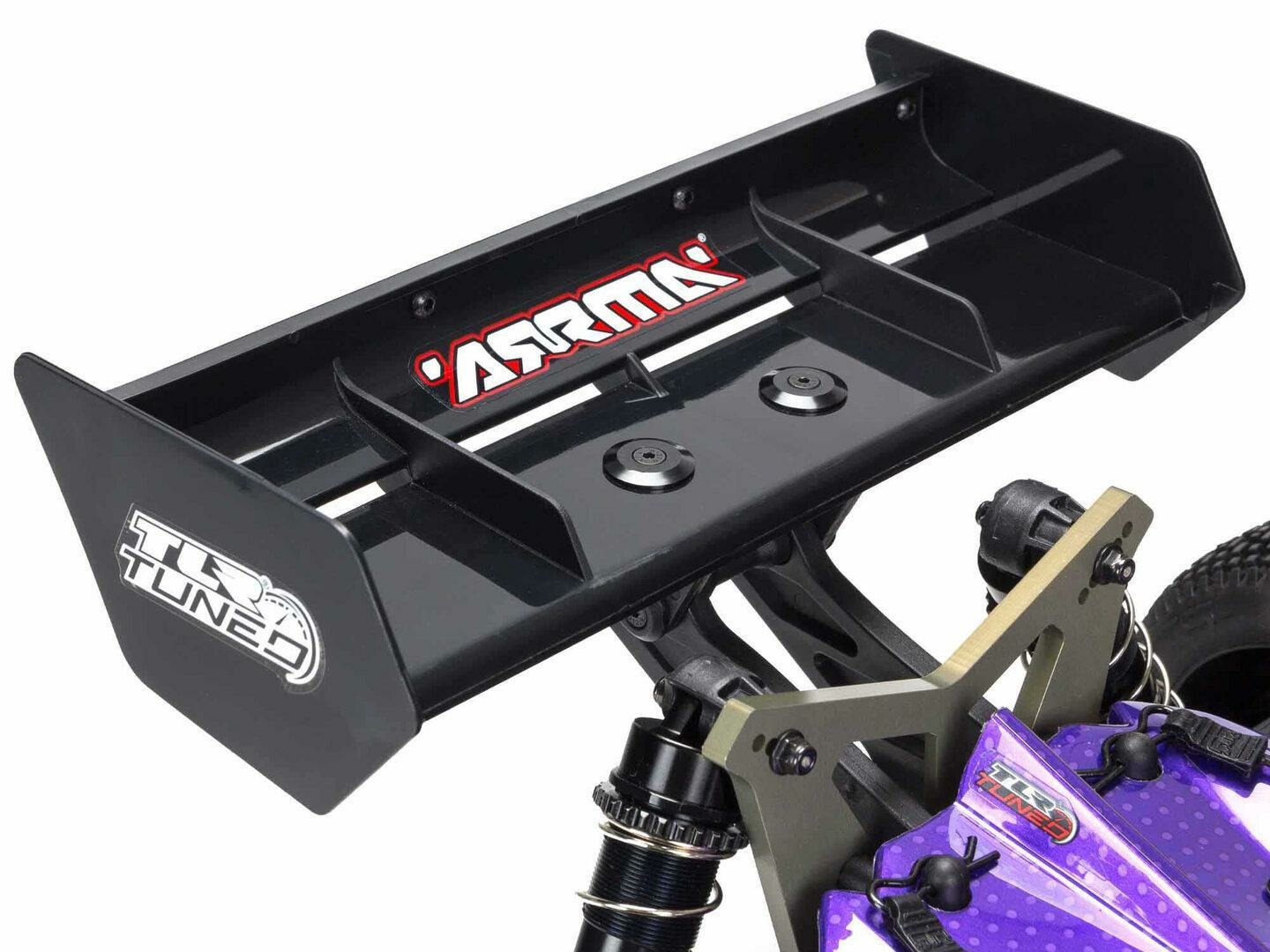 pink and purple 1/8 TLR TUNED TYPHON Race Ready Roller - Image 16