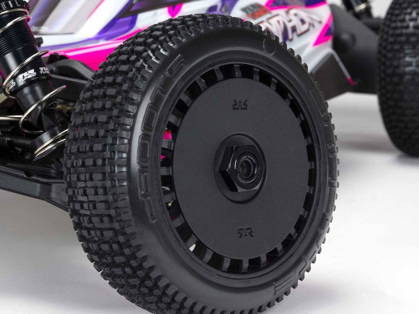 pink and purple 1/8 TLR TUNED TYPHON Race Ready Roller - Image 17