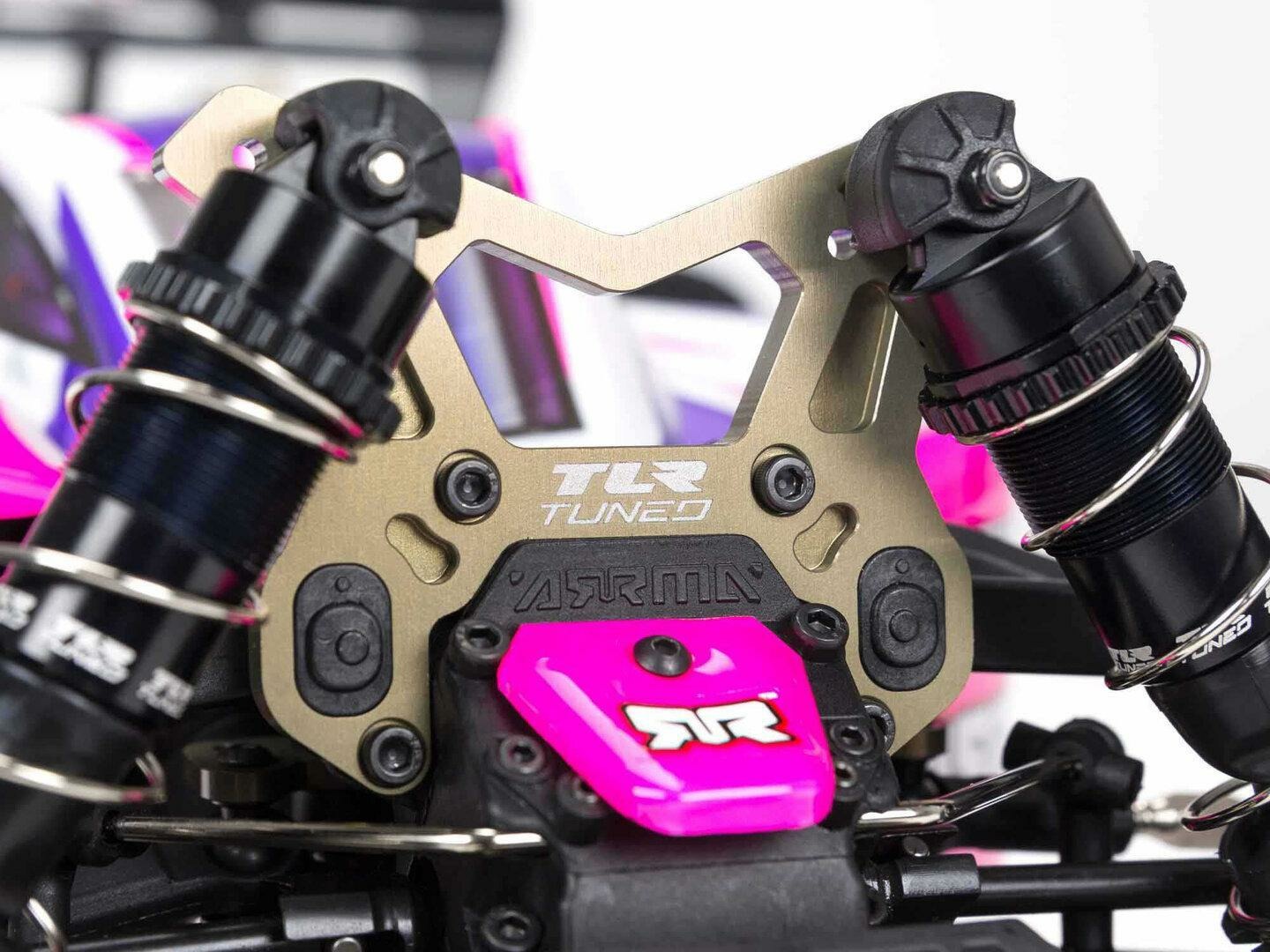 pink and purple 1/8 TLR TUNED TYPHON Race Ready Roller - Image 20