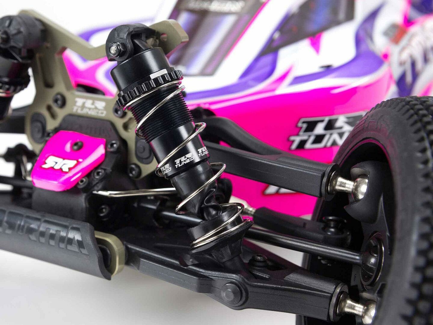 pink and purple 1/8 TLR TUNED TYPHON Race Ready Roller - Image 21