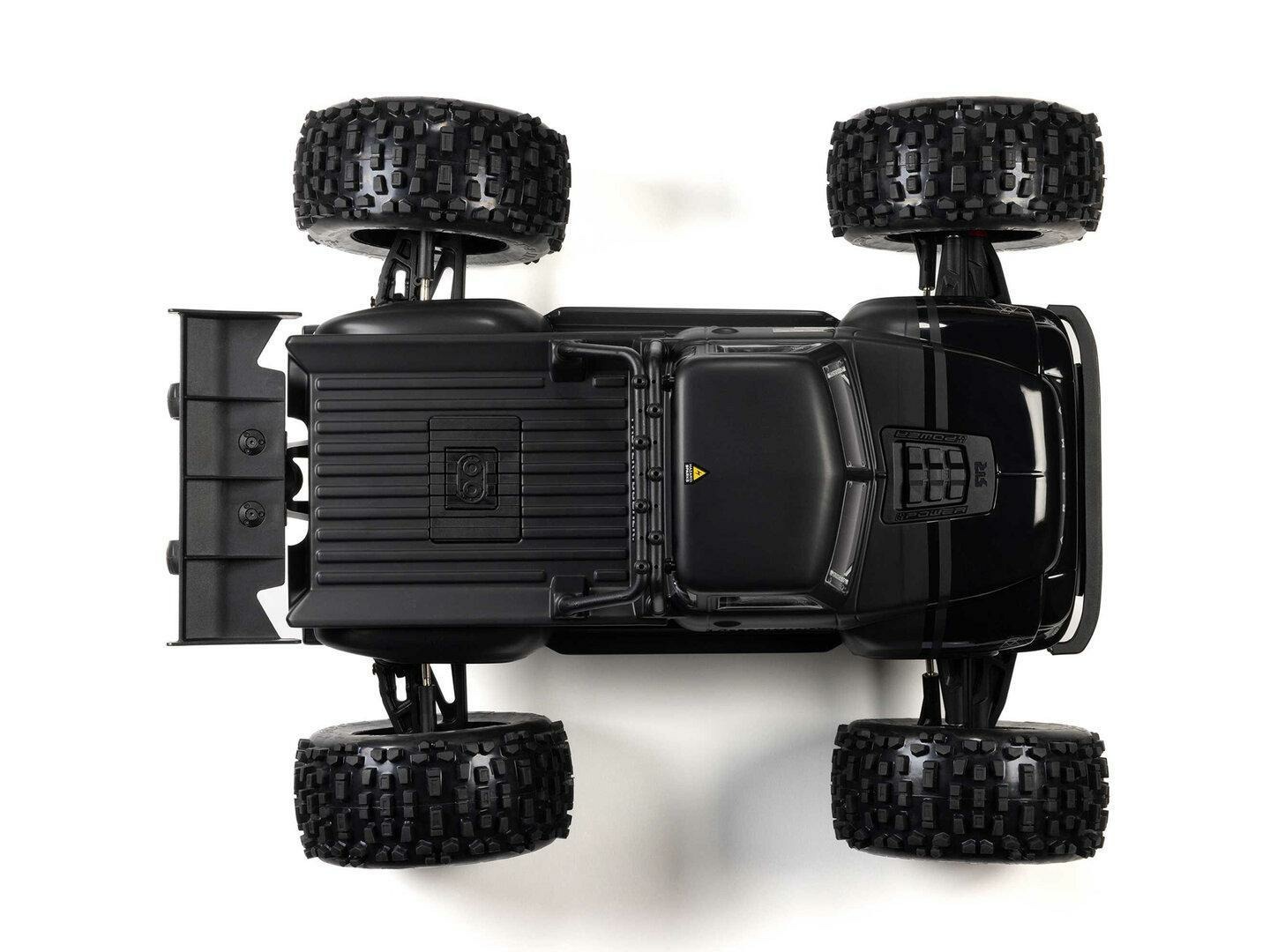 black 1/8 NOTORIOUS 6S V6 4X4 BLX Stunt Truck RTR - Image 5