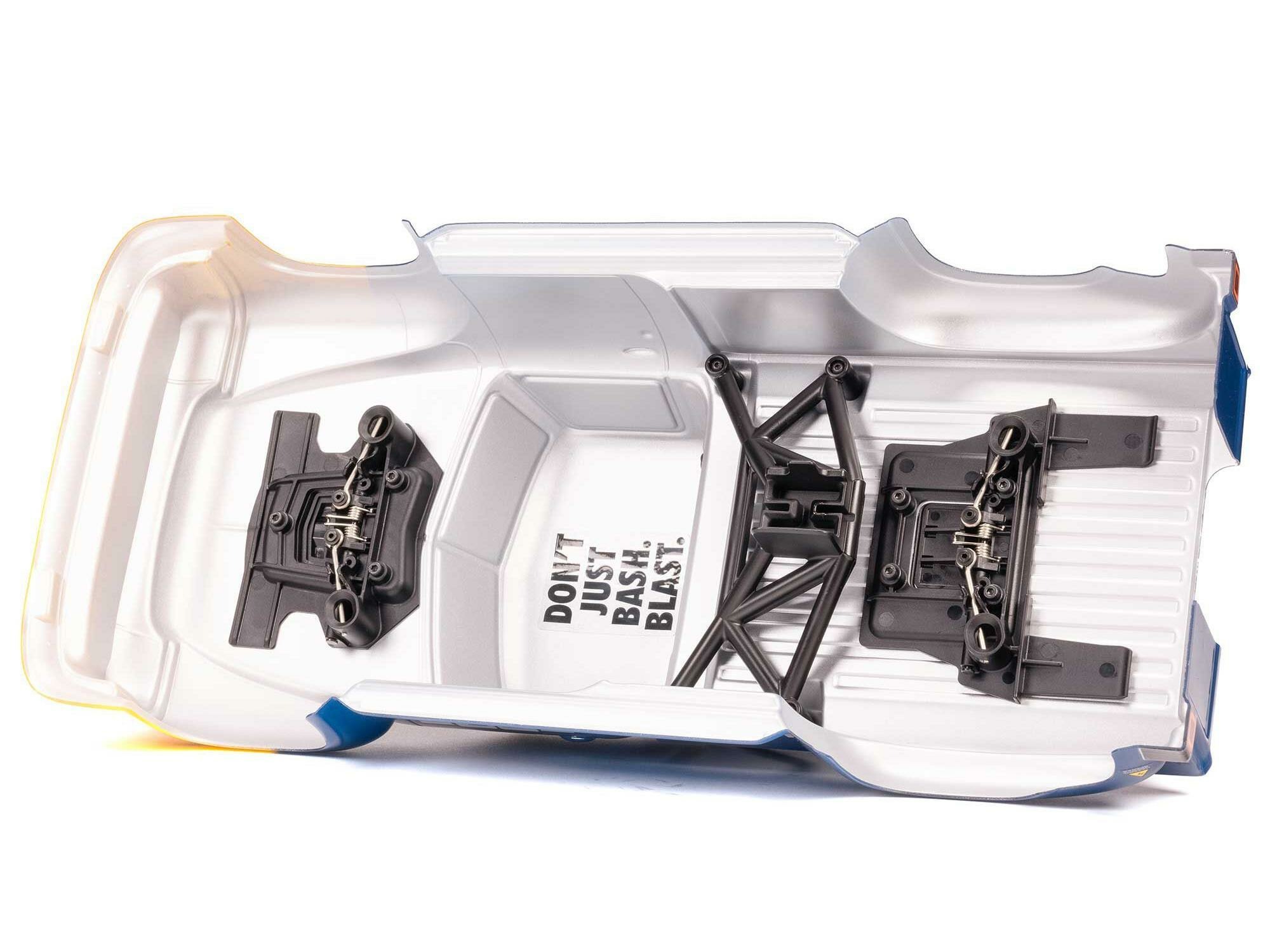 black 1/8 NOTORIOUS 6S V6 4X4 BLX Stunt Truck RTR - Image 9