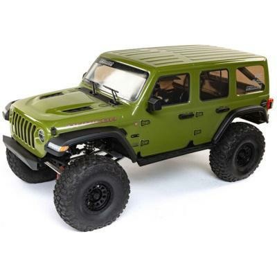GREEN 1/6 SCX6 Jeep JLU Wrangler 4WD Rock Crawler RTR