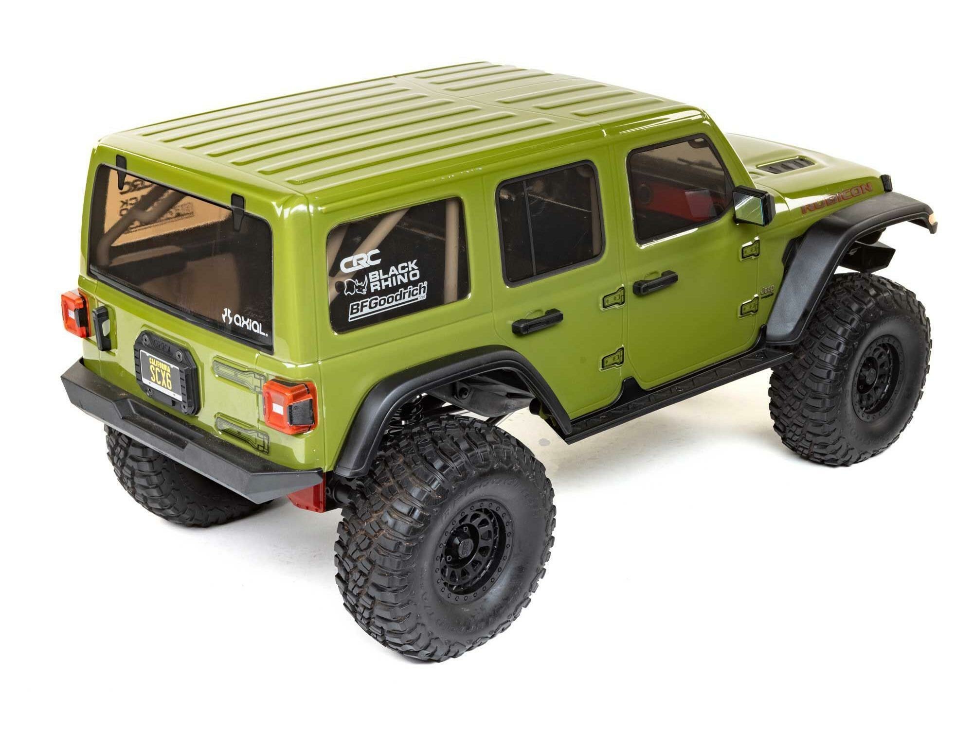 GREEN 1/6 SCX6 Jeep JLU Wrangler 4WD Rock Crawler RTR - Image 6