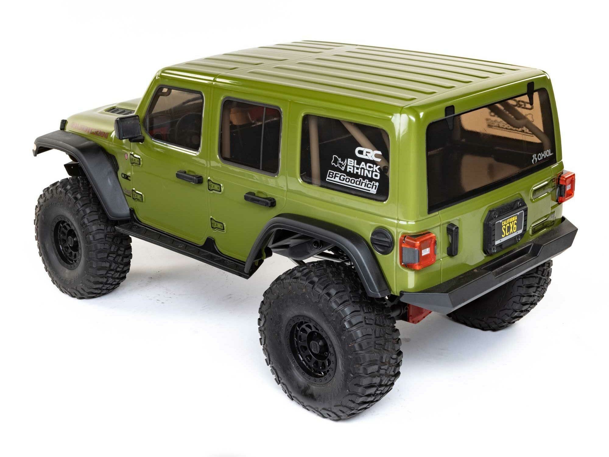 GREEN 1/6 SCX6 Jeep JLU Wrangler 4WD Rock Crawler RTR - Image 7