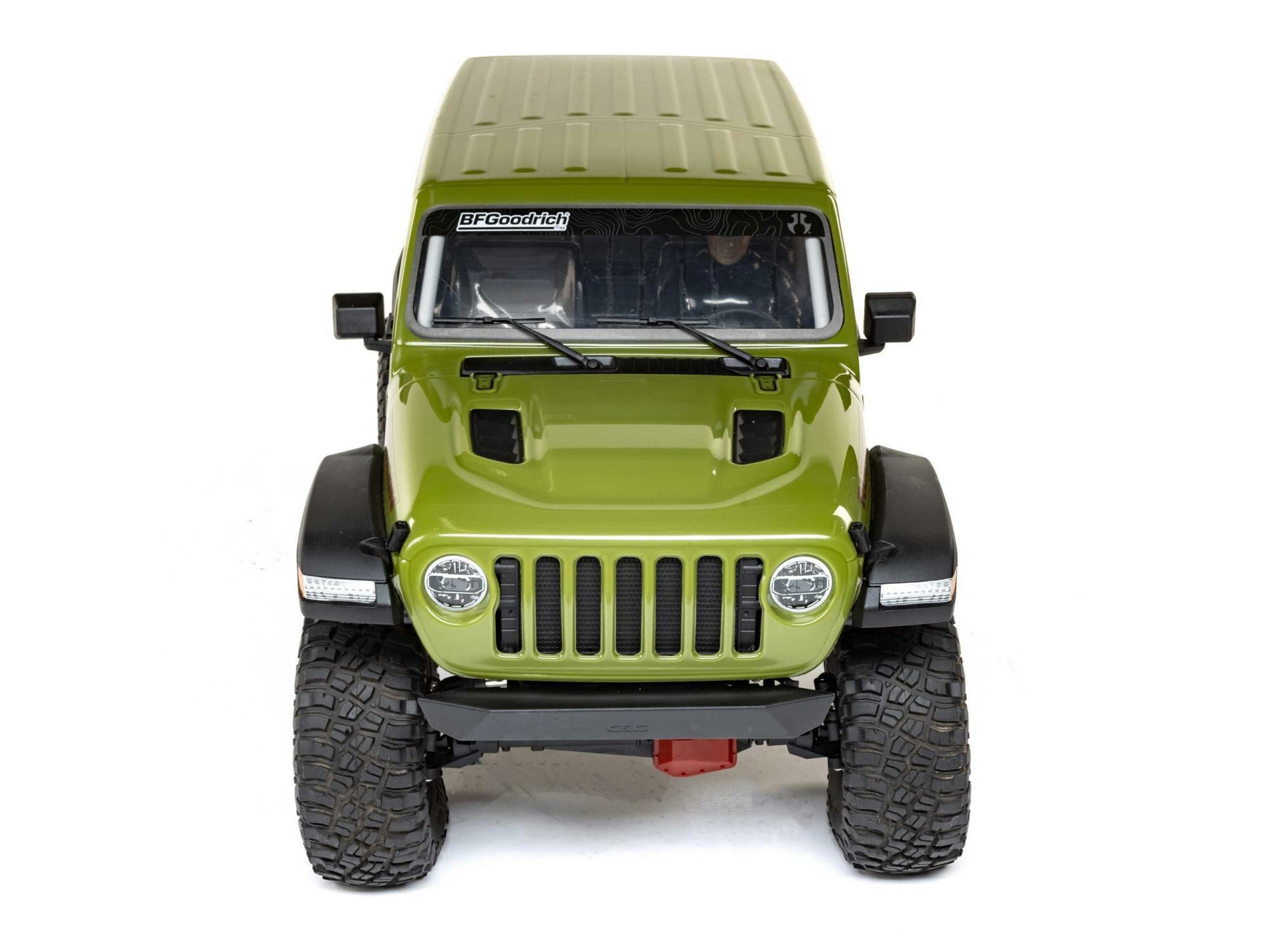 GREEN 1/6 SCX6 Jeep JLU Wrangler 4WD Rock Crawler RTR - Image 9