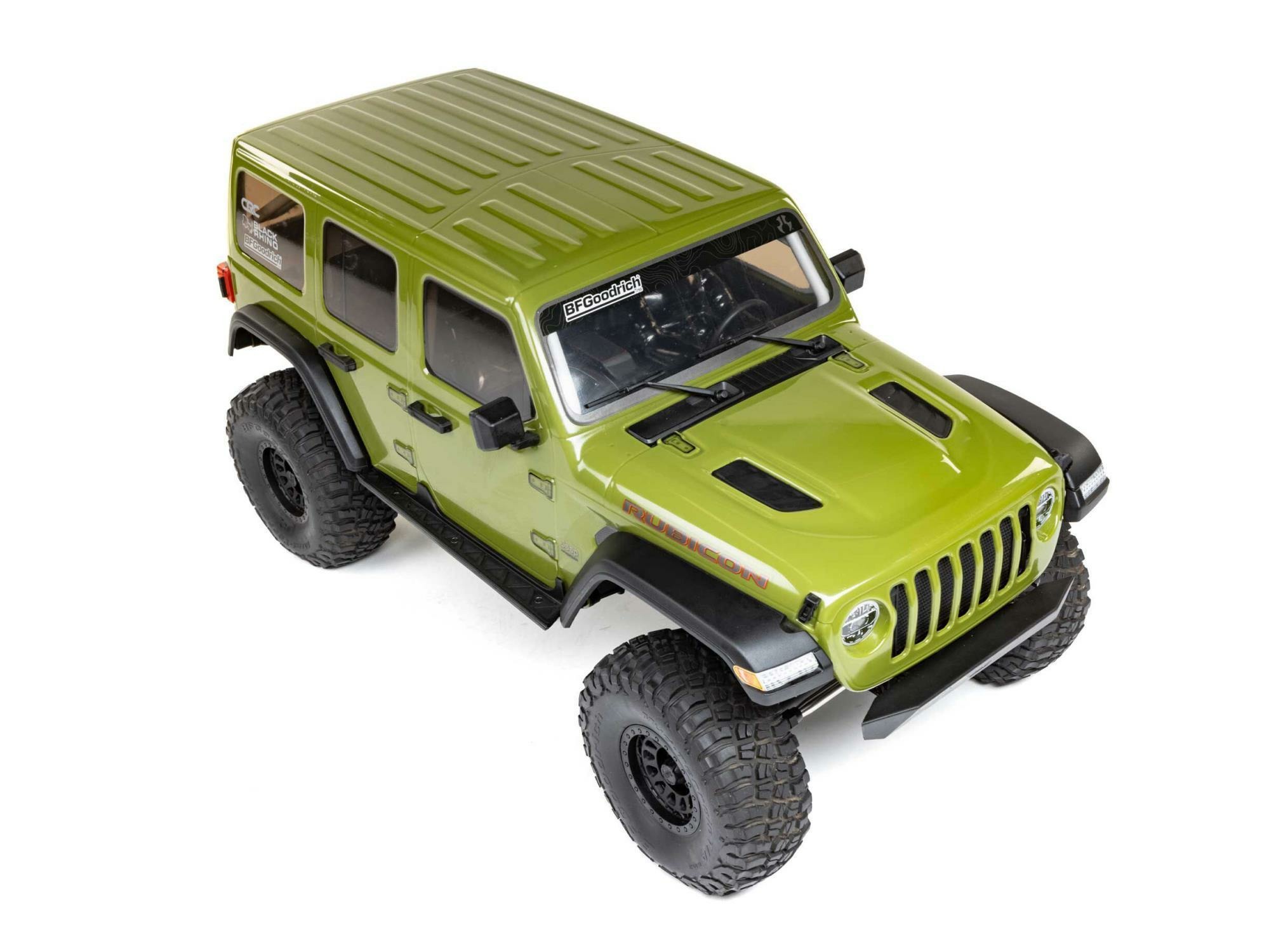 GREEN 1/6 SCX6 Jeep JLU Wrangler 4WD Rock Crawler RTR - Image 10
