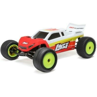 RED 1/18 Mini-T 2.0 V2 2WD Stadium Truck Brushless RTR