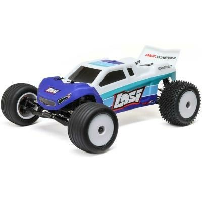 BLUE 1/18 Mini-T 2.0 V2 2WD Stadium Truck Brushless RTR